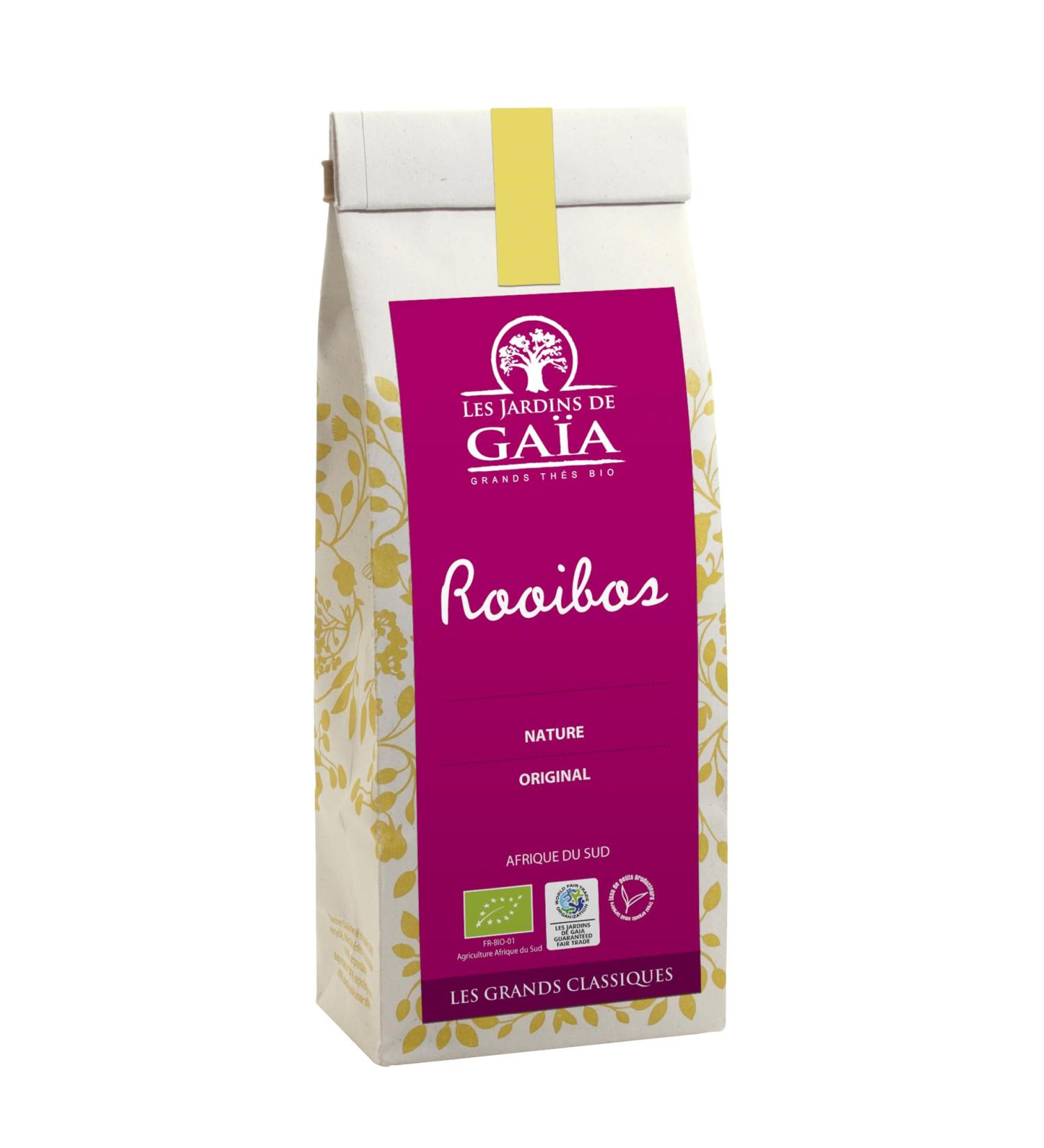LES JARDINS DE GAIA THE GARDENS OF GAIA Rooibos Nature 100 g Organic Tea