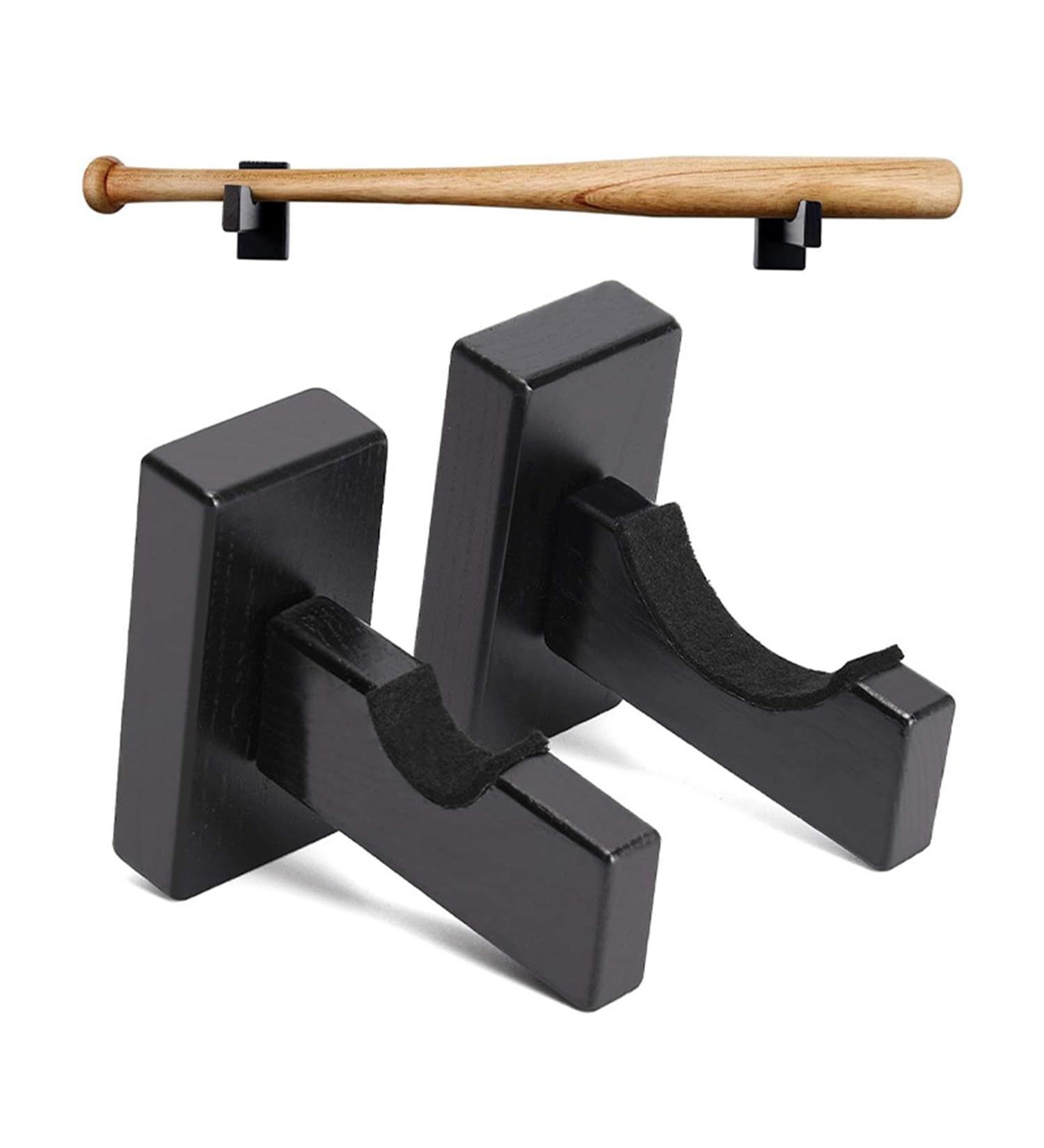 1 Pair Baseball Bat Racks Wooden Baseball Bat Holder Horizontal Baseball Bat Holder Wall Mounted Baseball Bat Rack Displa - Buy Online on GoSupps.com
