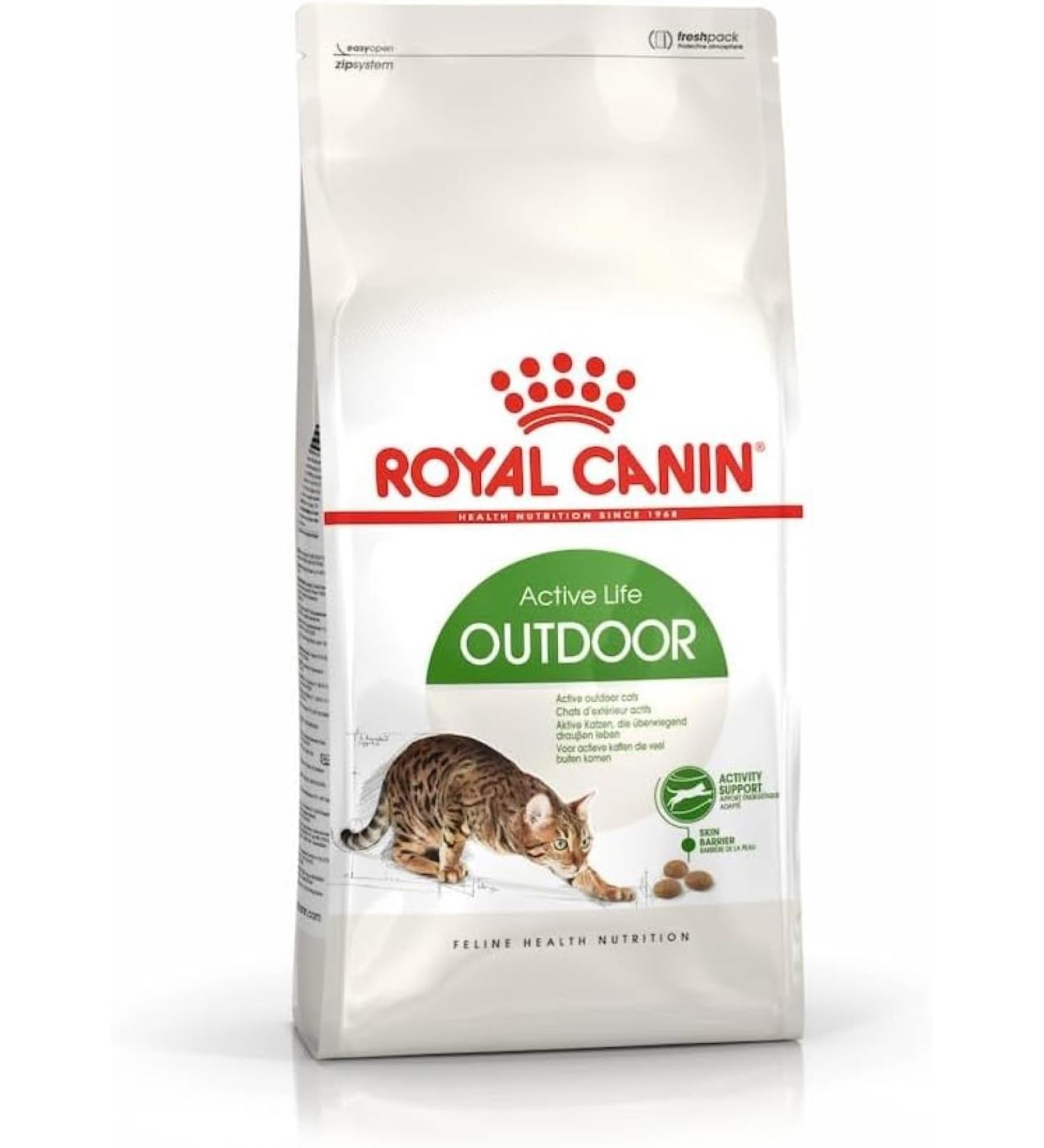 Royal Canin Cat Food Outdoor 30 Dry Mix 400 g (Pack of 4) - Buy Online on GoSupps.com