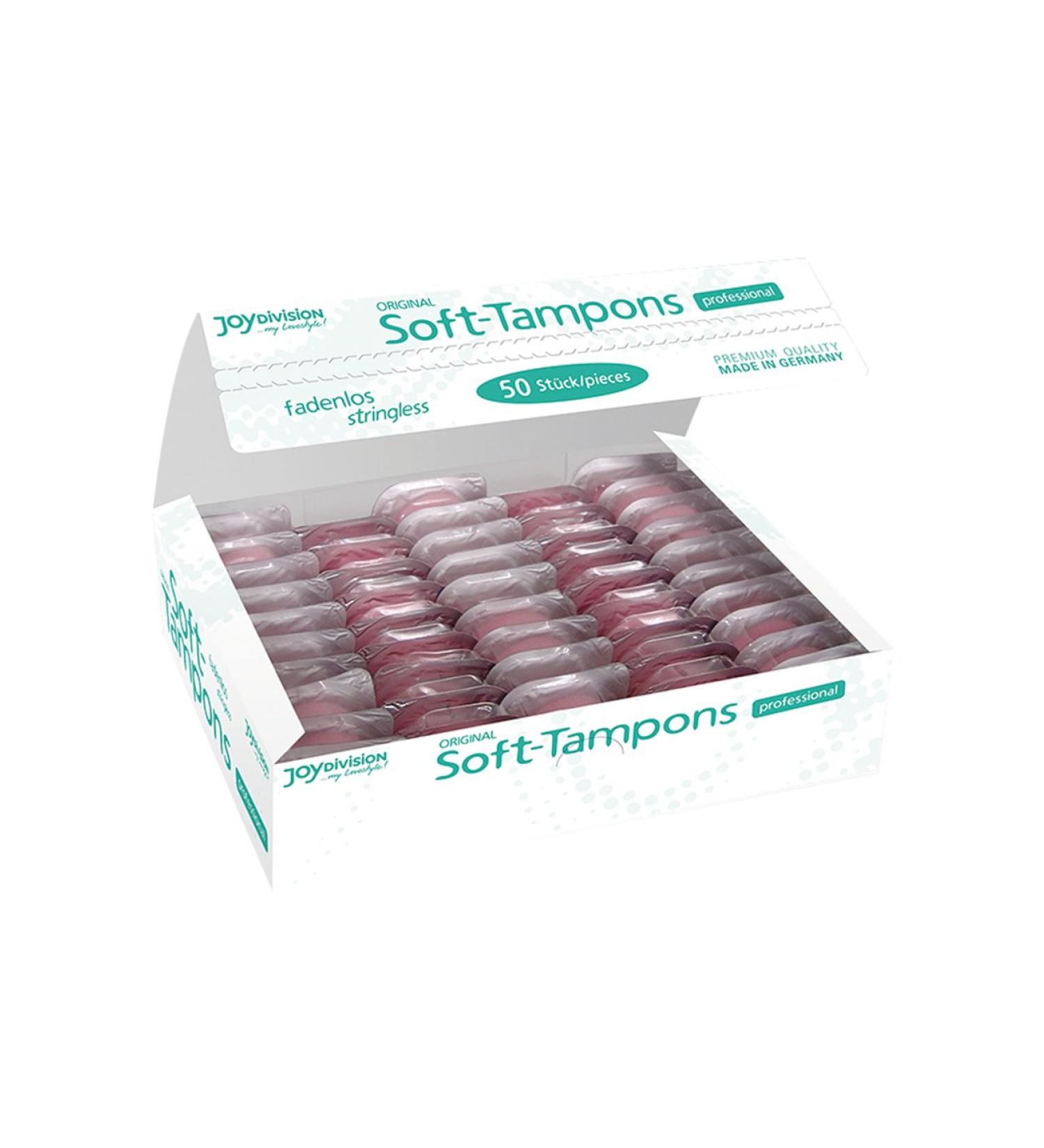 Soft Tampons Professional 50 pieces
