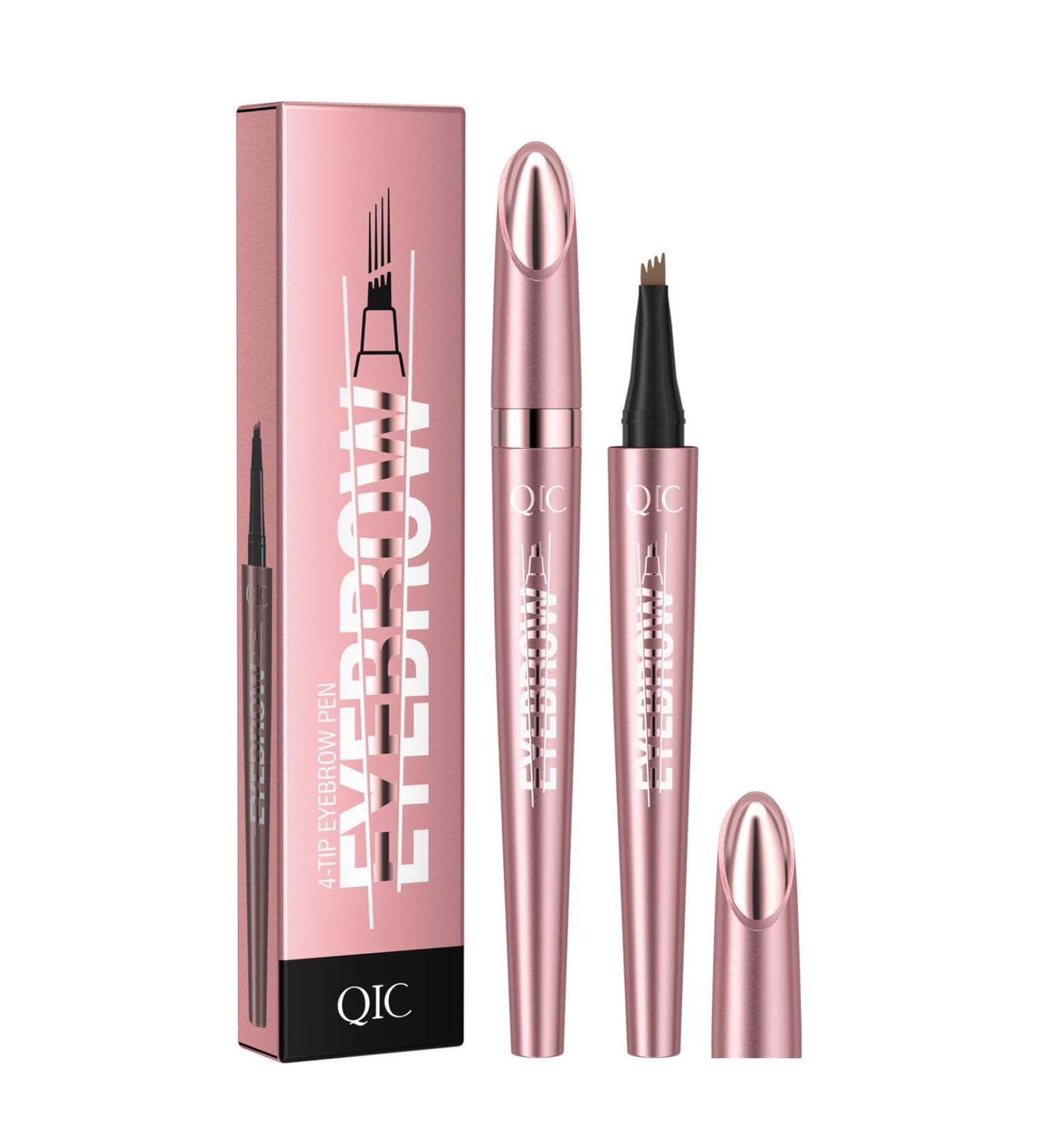 2024 New Magic Eyebrow Pencil - Enhanced 3D Waterproof Microblading Eyebrow Pencil Contouring Pen for Perfect Eyebrow Color. Natural Fine Stroke Microblading Eyebrow Pencil with 4 Precise B-02 - Buy Online on GoSupps.com