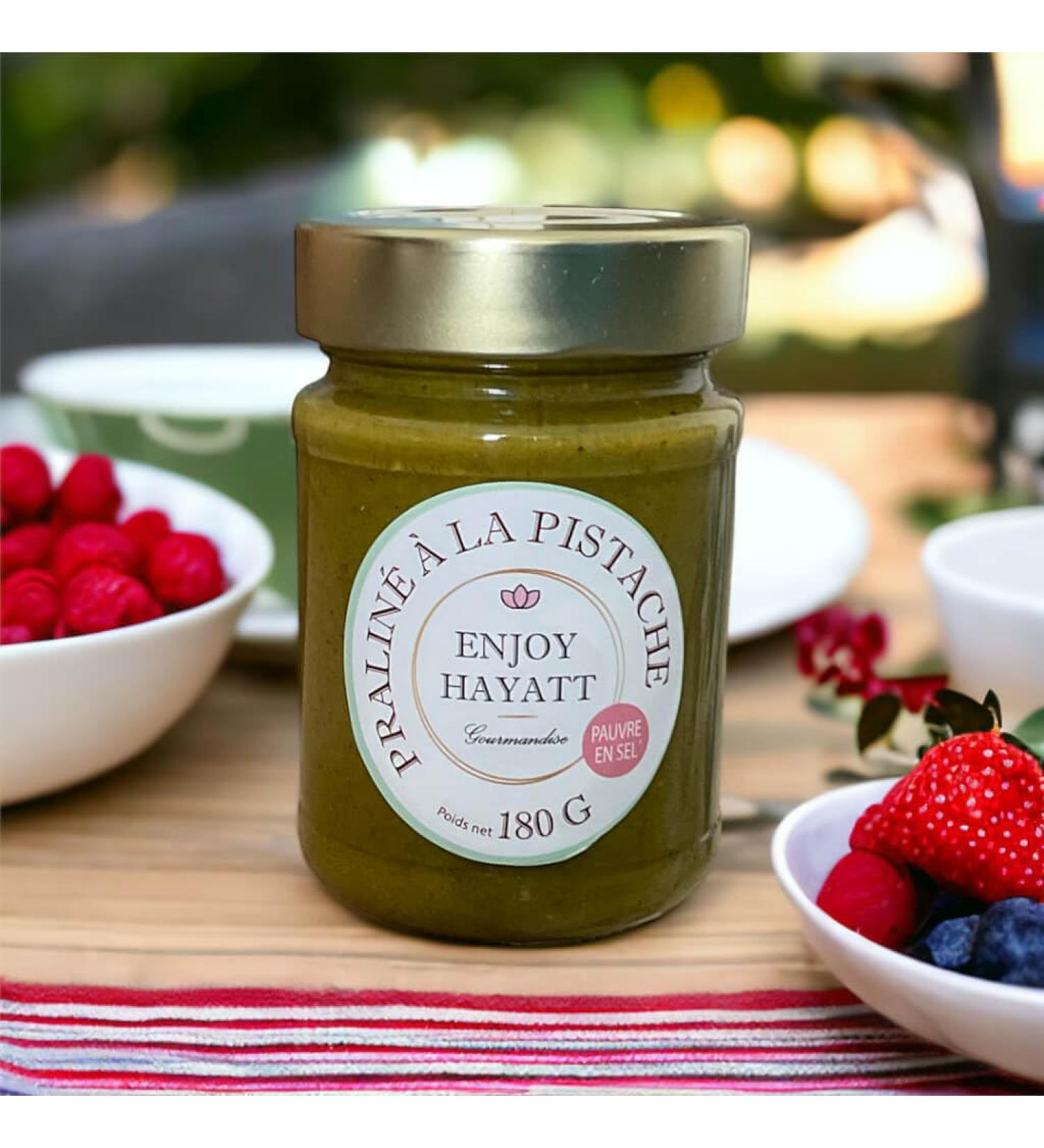 Artisanal Pistachio Praline - Minimum 50% Pistachios No Flavors No Colorants No Additives - Pure and Natural Taste - Handmade in France