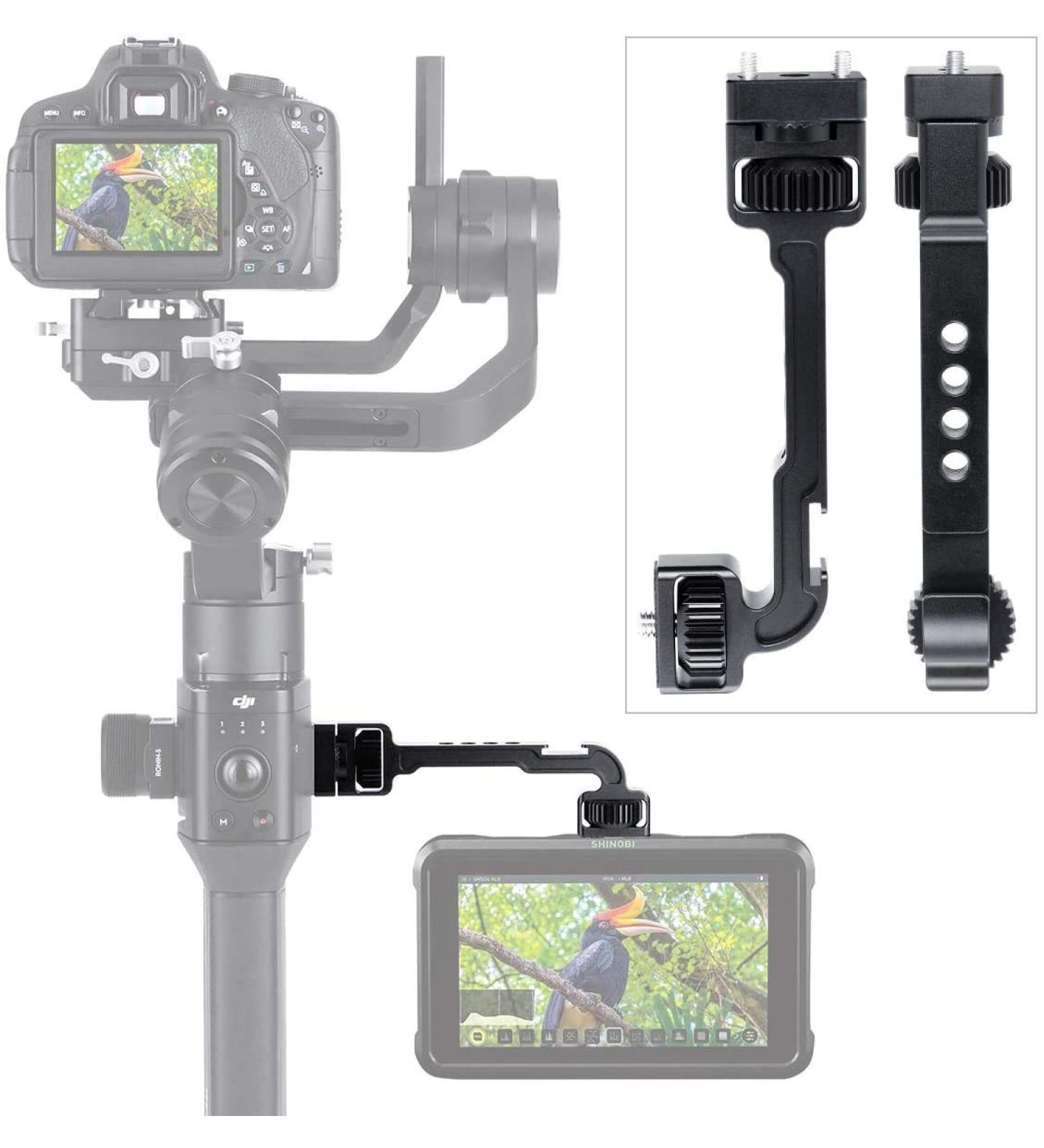 Rotatable Magic Arm DH11 for DJI Ronin S/SC Gimbals - Monitor Mount with Cold Shoe Mount - Stabilize Mic and Light Stand - Buy Online on GoSupps.com