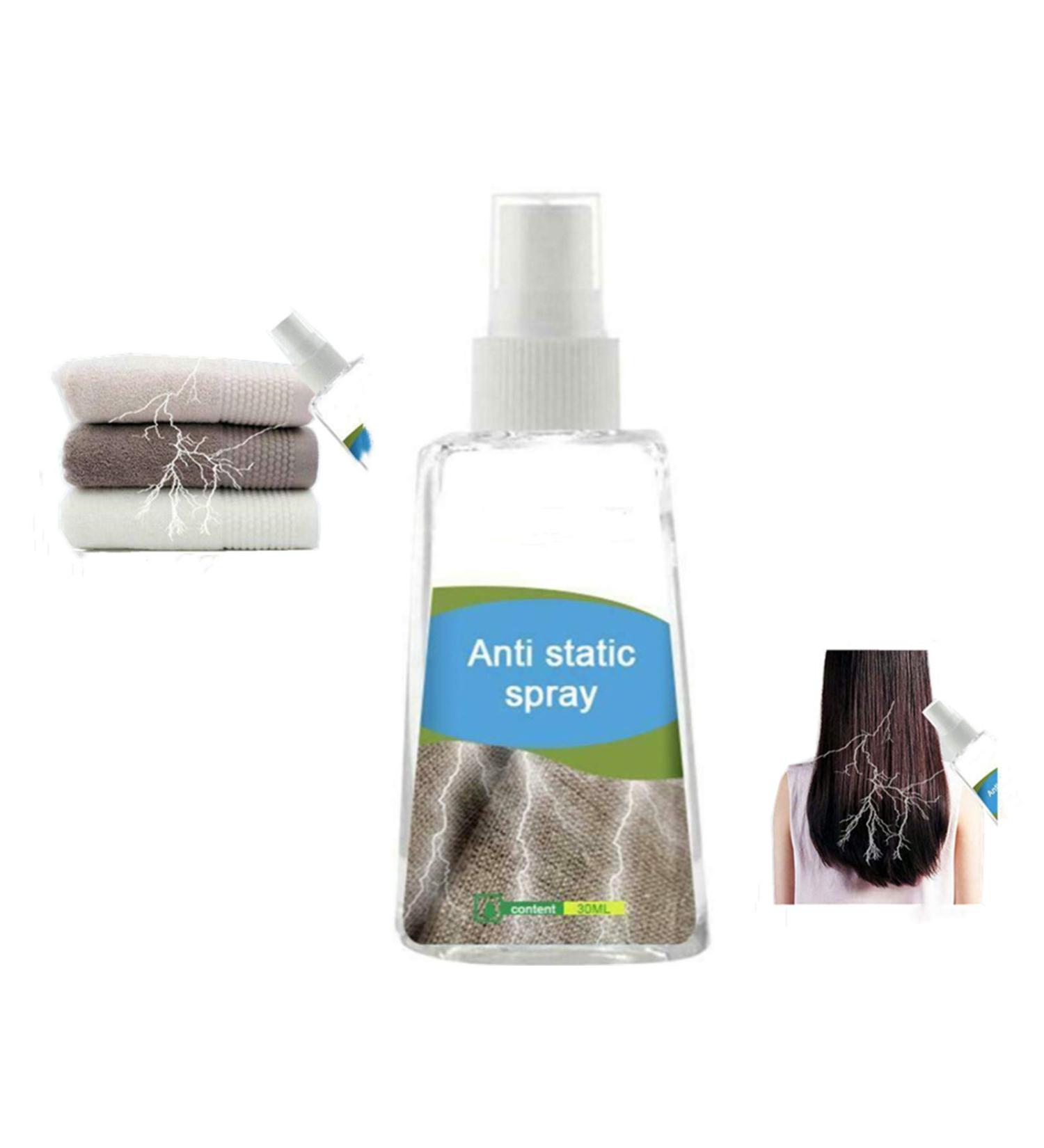 Magic Static Remover Anti Static Spray Reduces Static Elecricity On Clothes Static Guard Spray for Clothes Hair Furniture and Car No More Cling Static - Buy Online on GoSupps.com