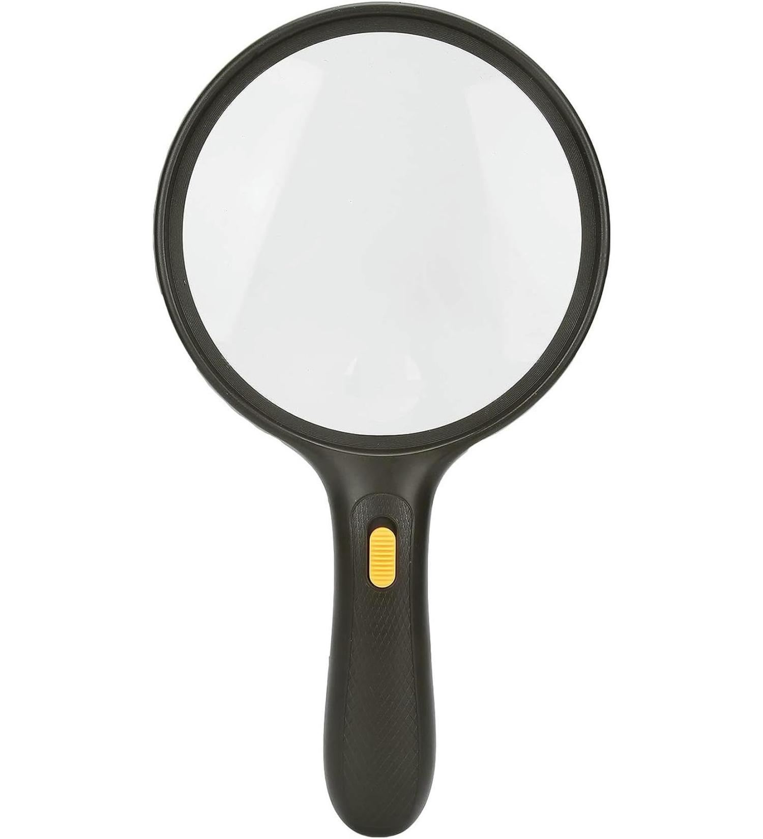 Portable Handheld Magnifier with LED Light Handheld Illuminated Magnifier Reading 1.8X 5X Handheld Magnifier Hand Magnifier Geriatric Care Geriatric Care Full of Stars - Buy Online on GoSupps.com