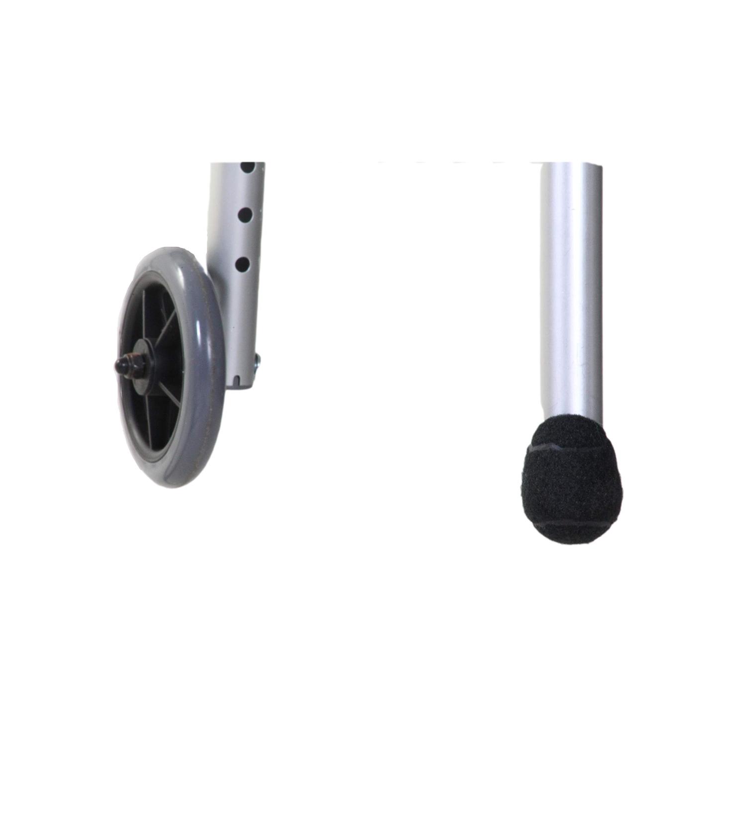 Furniture Footies Smaller PreCut Walker Tennis Ball Glides Heavy Duty Long Lasting Furniture Leg Floor Protection Walker Accessories for Hard Floor Surfaces 2 Inch Size-One Pair Black - Buy Online on GoSupps.com