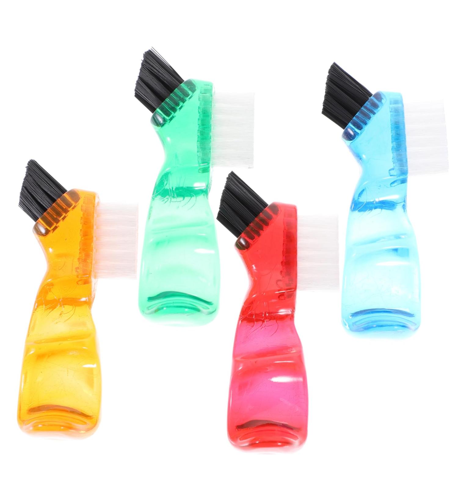 Gatuida 4-Piece Toothbrush for Prosthesis Care - Portable Double-Sided Brushes for Partial Dentures - Gentle Cleaning Small Brushes - 1 Pack - Buy Online on GoSupps.com