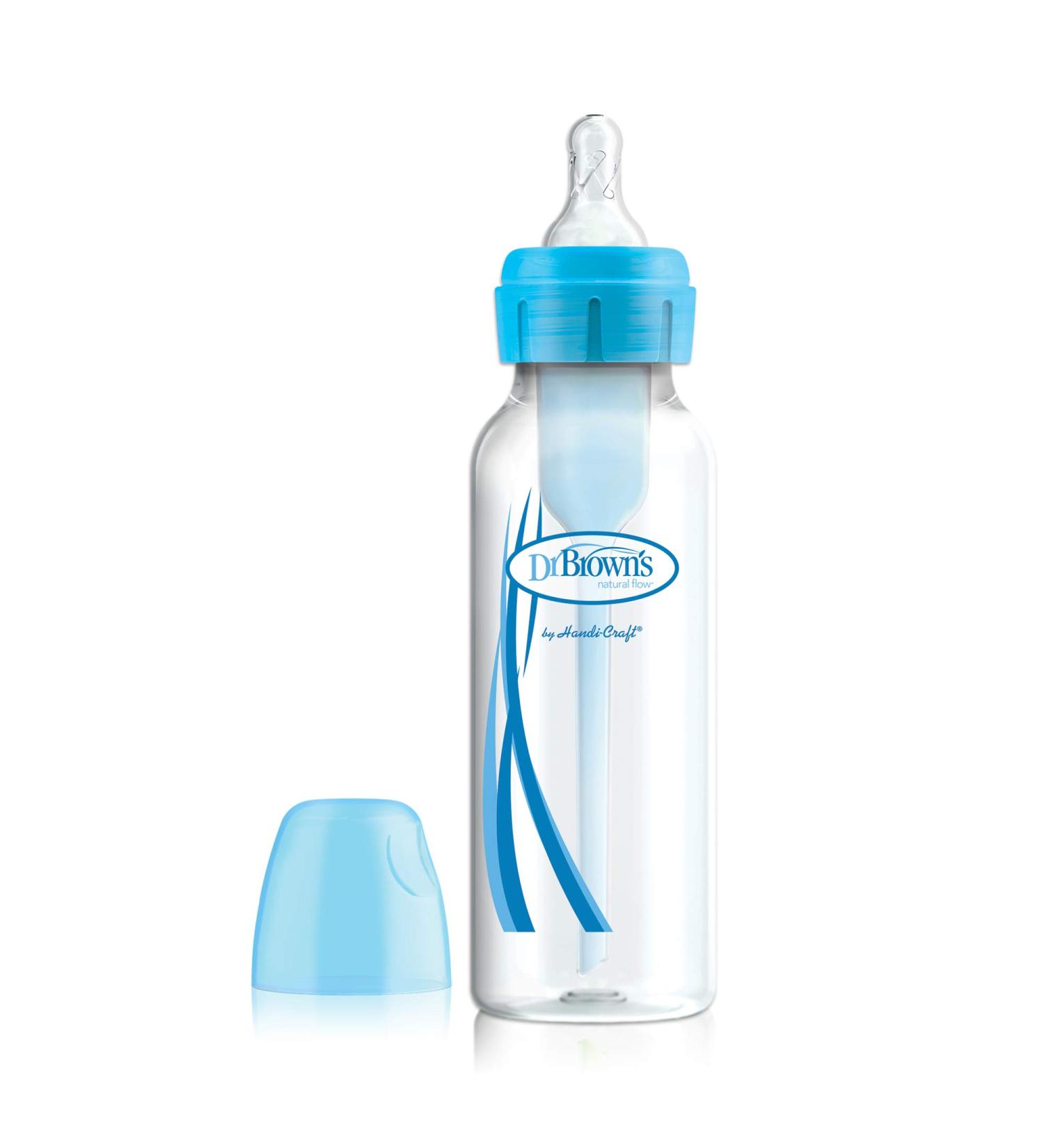 Dr. Brown's Options Baby Bottle 250 ml - Standard Blue | International Shipping Available - Buy Online on GoSupps.com
