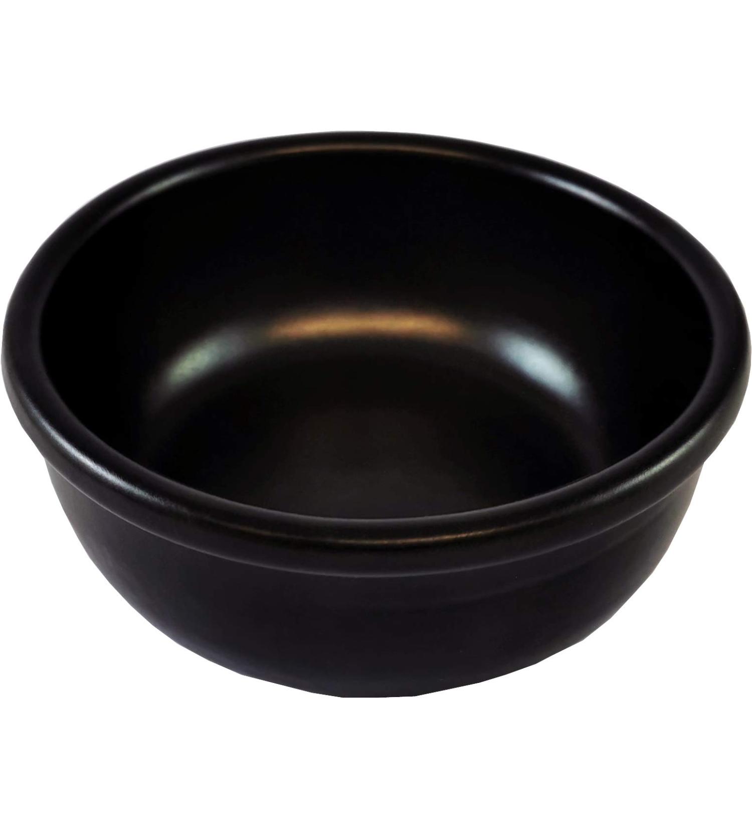 Hans Baier Exclusive Shaving Soap Bowl - Premium Ceramic Black 17136 | International Shipping Available - Buy Online on GoSupps.com