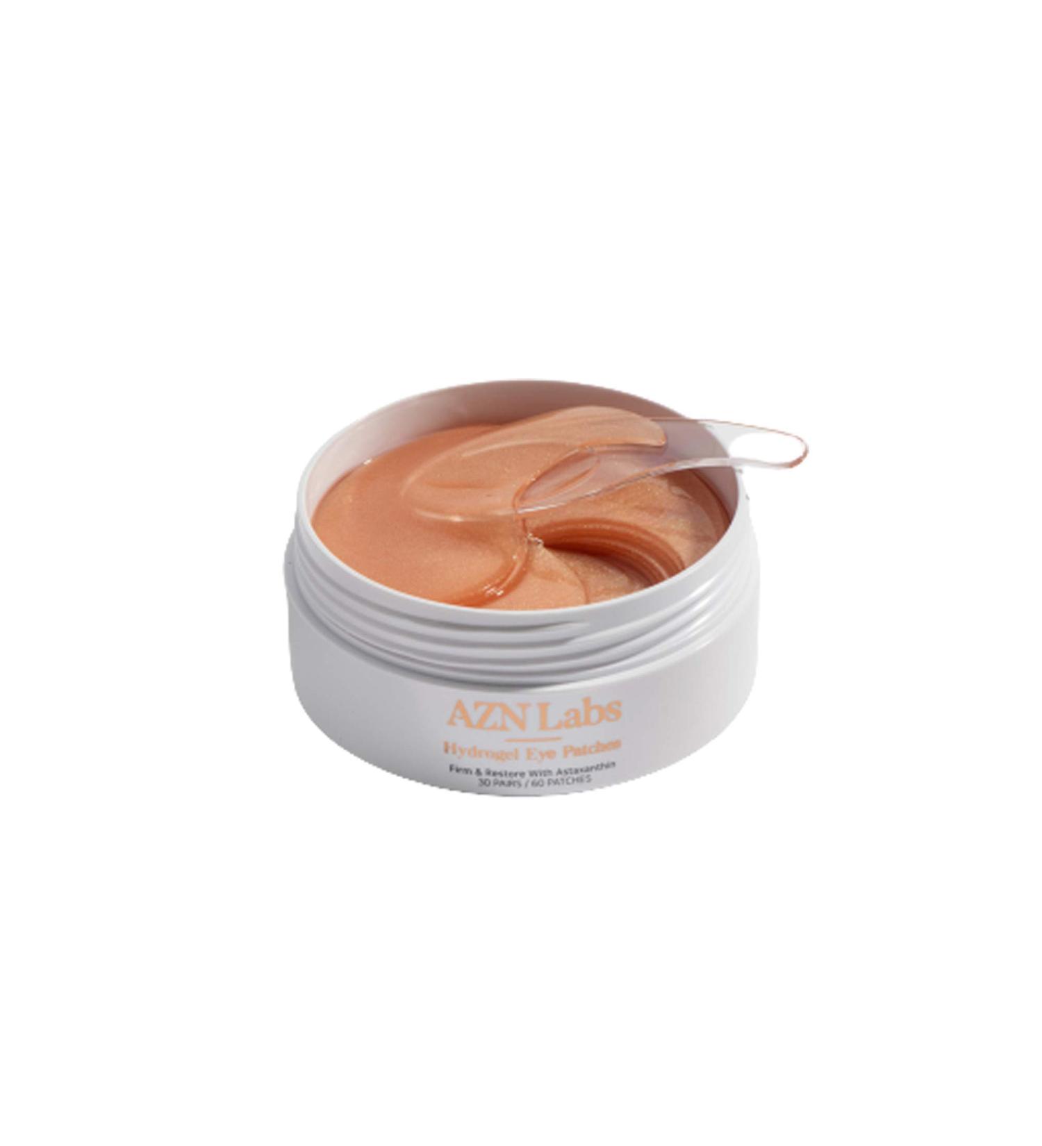 AZN LABS Astaxanthin Hydrogel Eye Patches | Reduces Wrinkles, Crow's Feet & Eye Bags | Hydrating & Puffy Eye Mask | 30 pairs - Buy Online on GoSupps.com