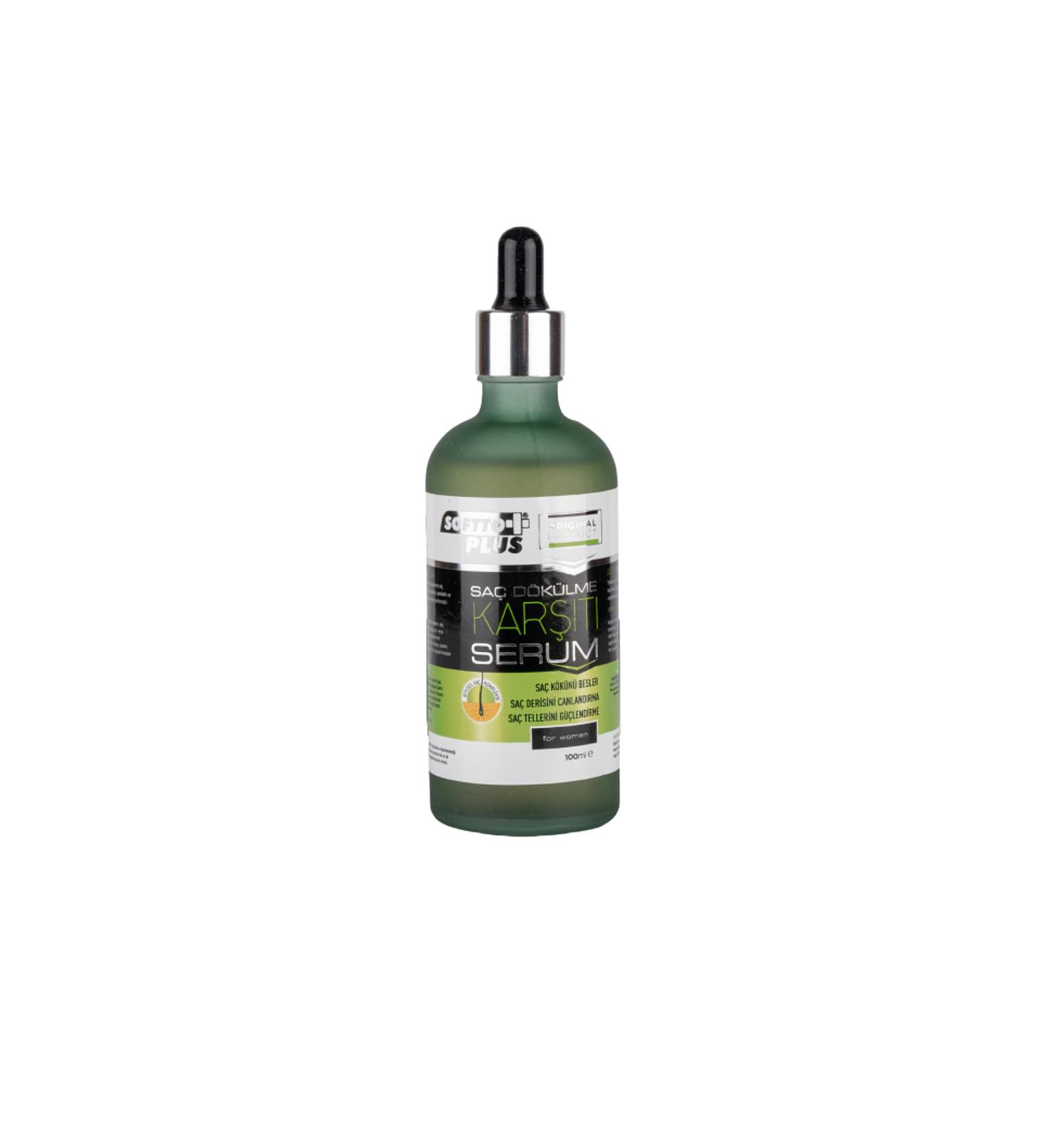 Softto+Plus S rum anti-perte de cheveux - S rum intensif contre la chute des cheveux pour les femmes - 100 ml - Buy Online on GoSupps.com