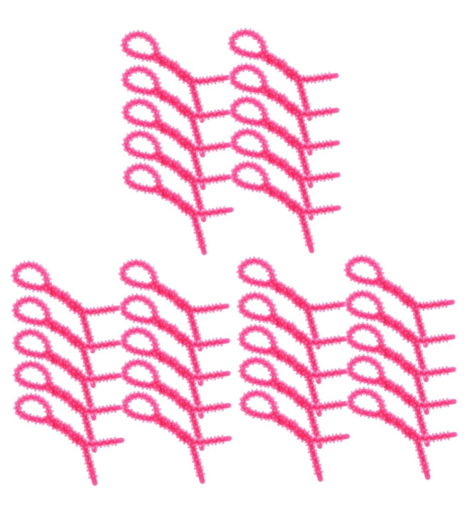 FOMIYES 30 Pcs Perm Tools Curling Perm Rod Hair Rollers for Women Hair Styling Tools Hair Curler 15.00X0.60X0.60CMx3pcs Rosyx3pcs - Buy Online on GoSupps.com