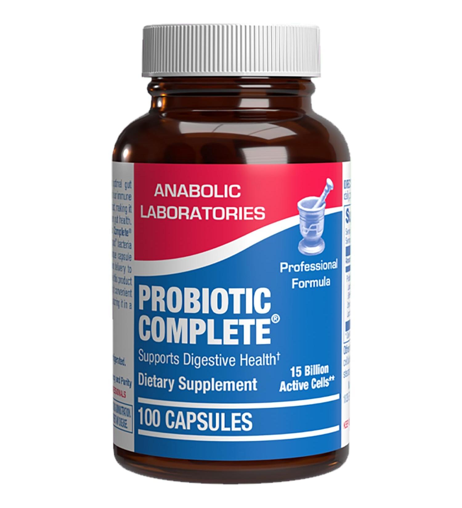 Advanced Digestive Probiotics for Women & Men - 4 in 1 Quadbiotic for Women & Men with Lactobacillus and Bifidobacterium Probiotics for Digestive Health Bloating and Constipation - 100 Servings - Buy Online on GoSupps.com
