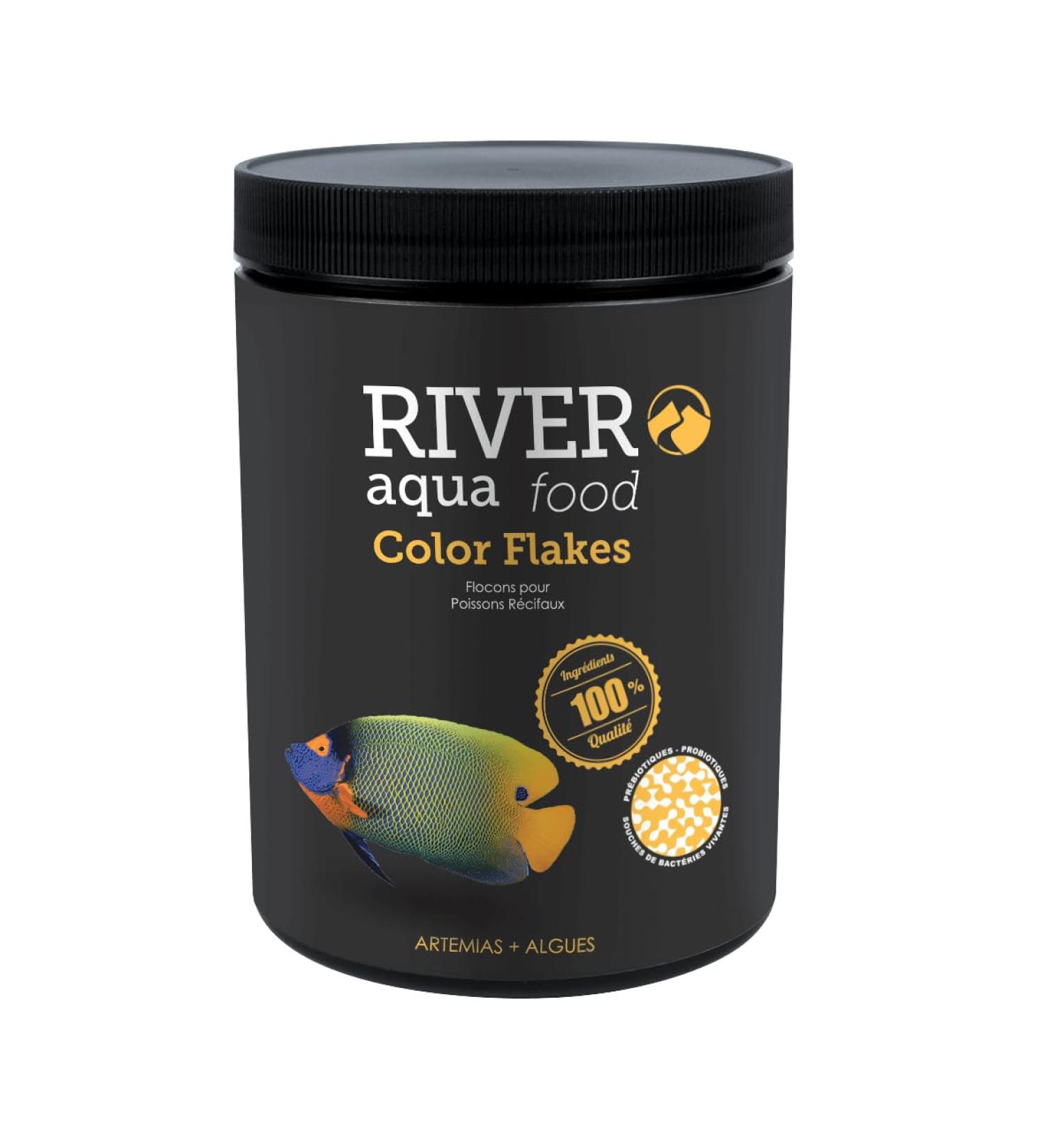 River Aqua Food Reef Color Flakes 1000ml