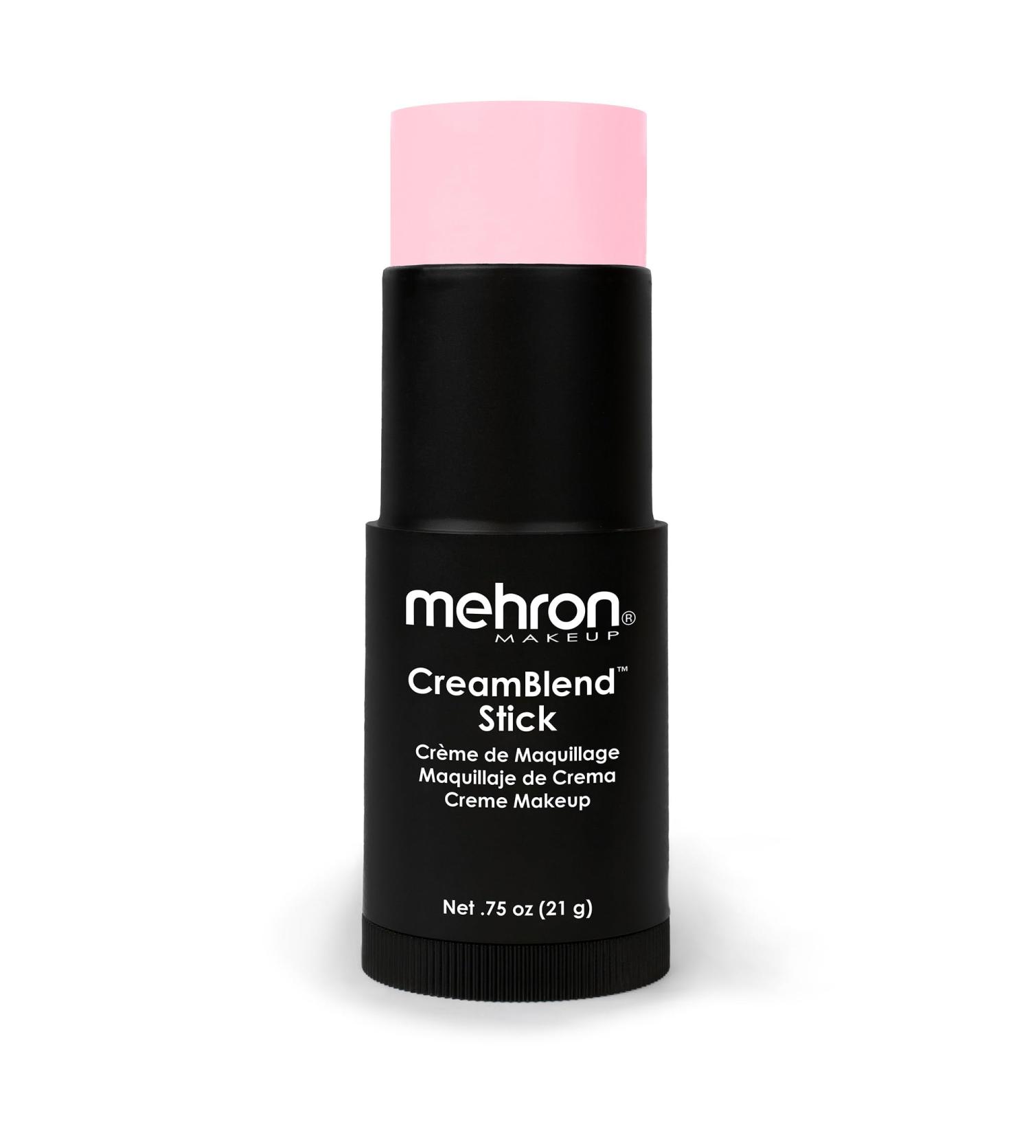 Mehron Camblend Stick | Face & Body Painting Creamy Make-Up | Pastel Pink 21g | International Shipping - Buy Online on GoSupps.com