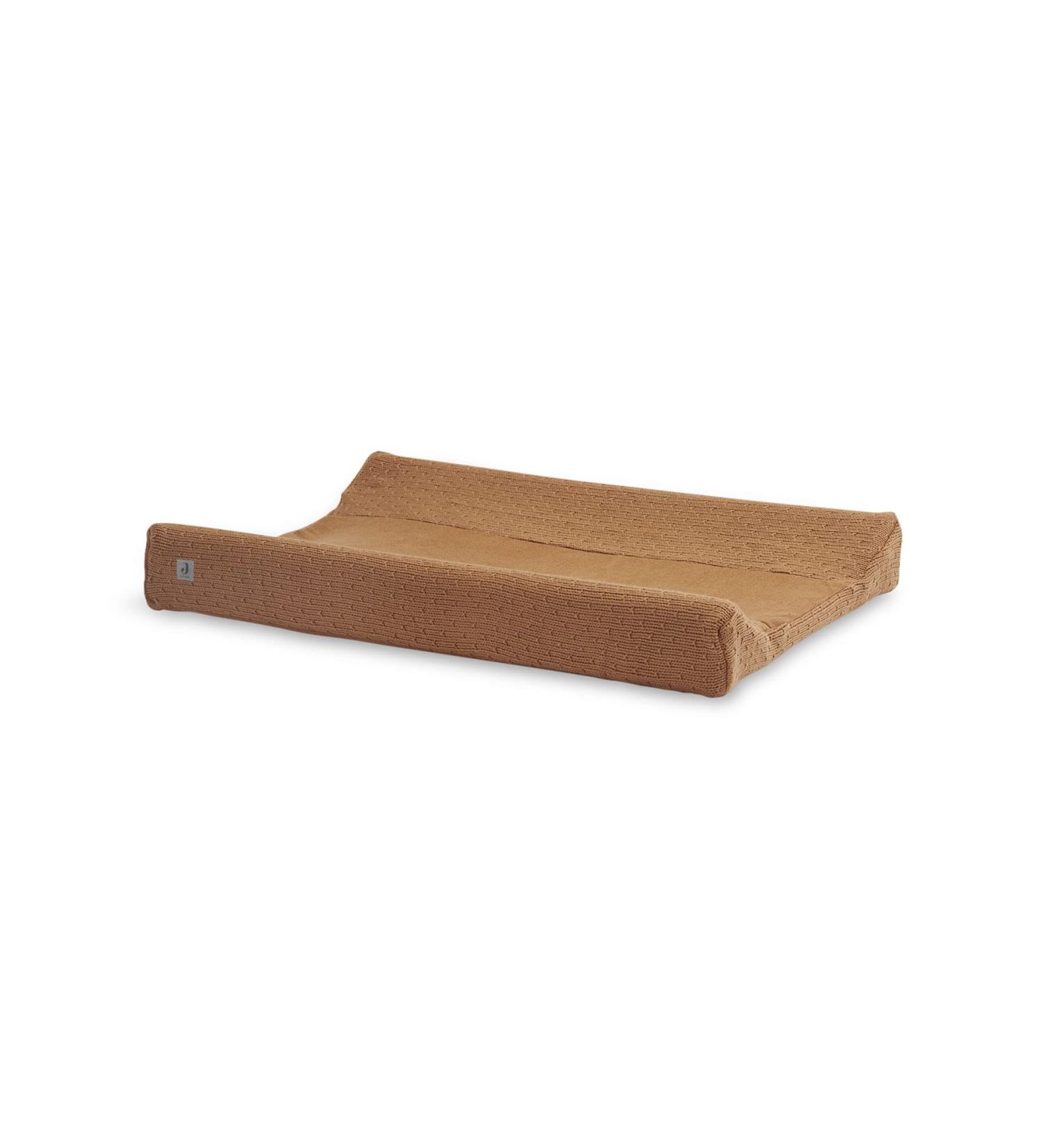 Jollein Changing Mat 50x70cm Bliss Caramel Knit Soft & Stylish Baby Changing Pad Brown - Buy Online on GoSupps.com