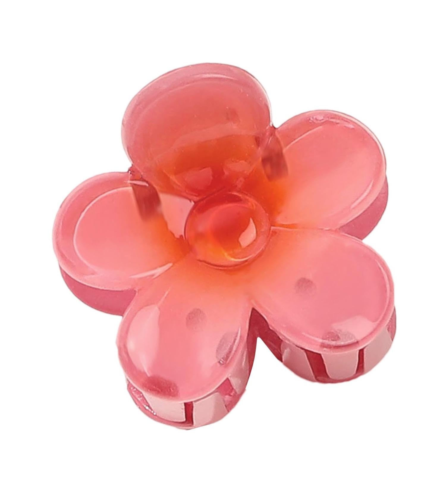 Hair Clips For Women Flower Hawaiian Flower Strong Hold Clips | Strong Hold Hair Clips Flower Fashionable Hair Accessories For Thick Thin Hair Women Girlsl Gradient watermelon red - Buy Online on GoSupps.com