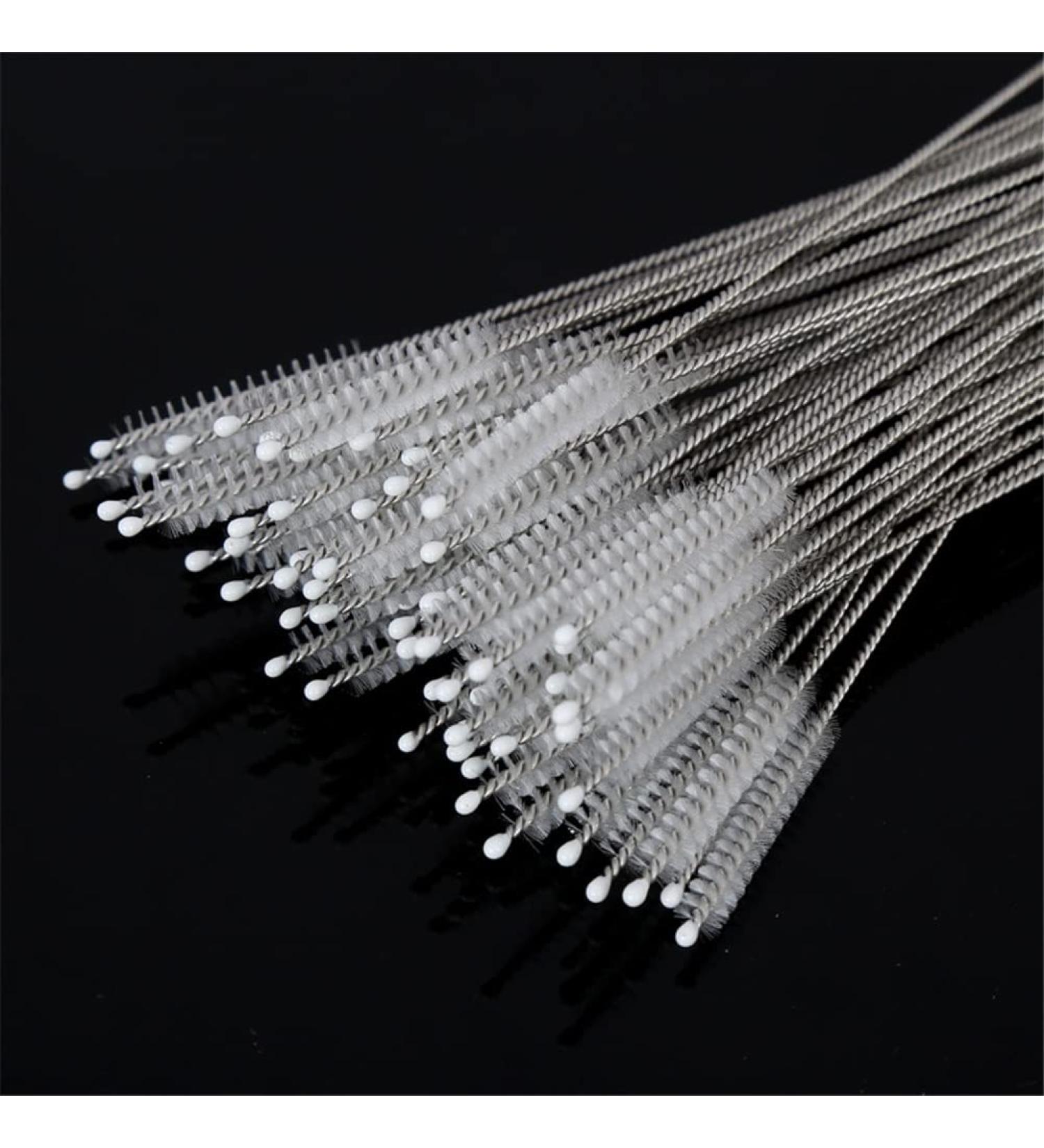 100pcs Straw Cleaning Brush Reusable Eco-Friendly Stainless Steel Drinking Straw Cleaner Brush Set Soft Hair Cleaning Tool (Color : Length 30cm Size : 50 pcs) 50 pcs Length 30cm - Buy Online on GoSupps.com