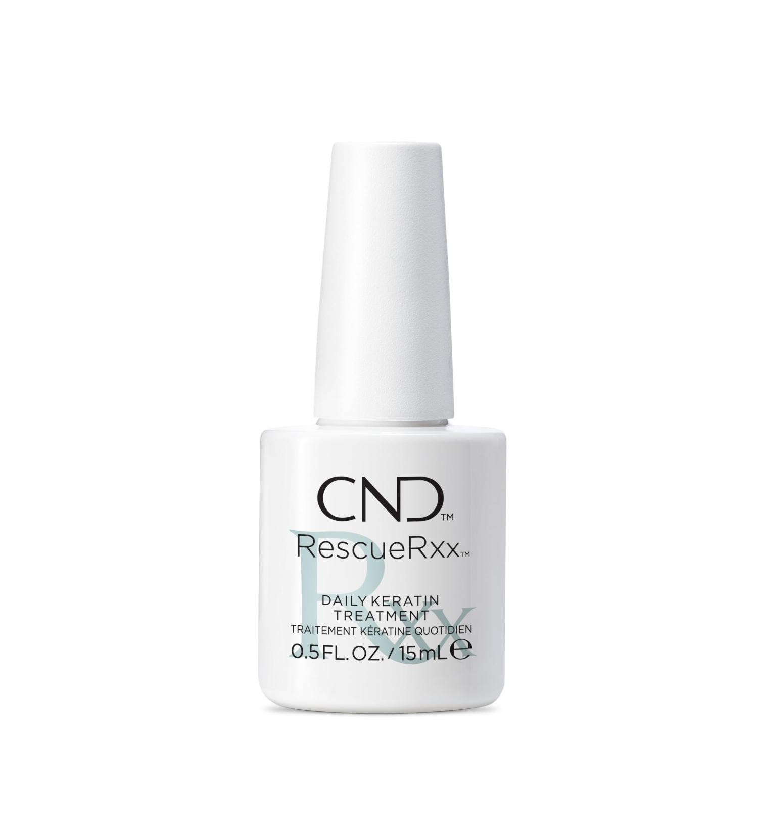 CND RescueRXx Intensive Daily Keratin Cuticle Treatment Oil - 3.7ml PINKIE SIZE