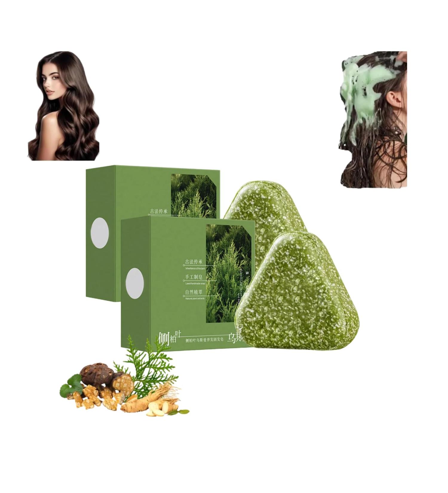  Generisch Nature Vegetable Triangular Shampoo - Seven Green - Gentle and Nourishing Cleansing for Healthy Hair - 2 Pack - Buy Online on GoSupps.com