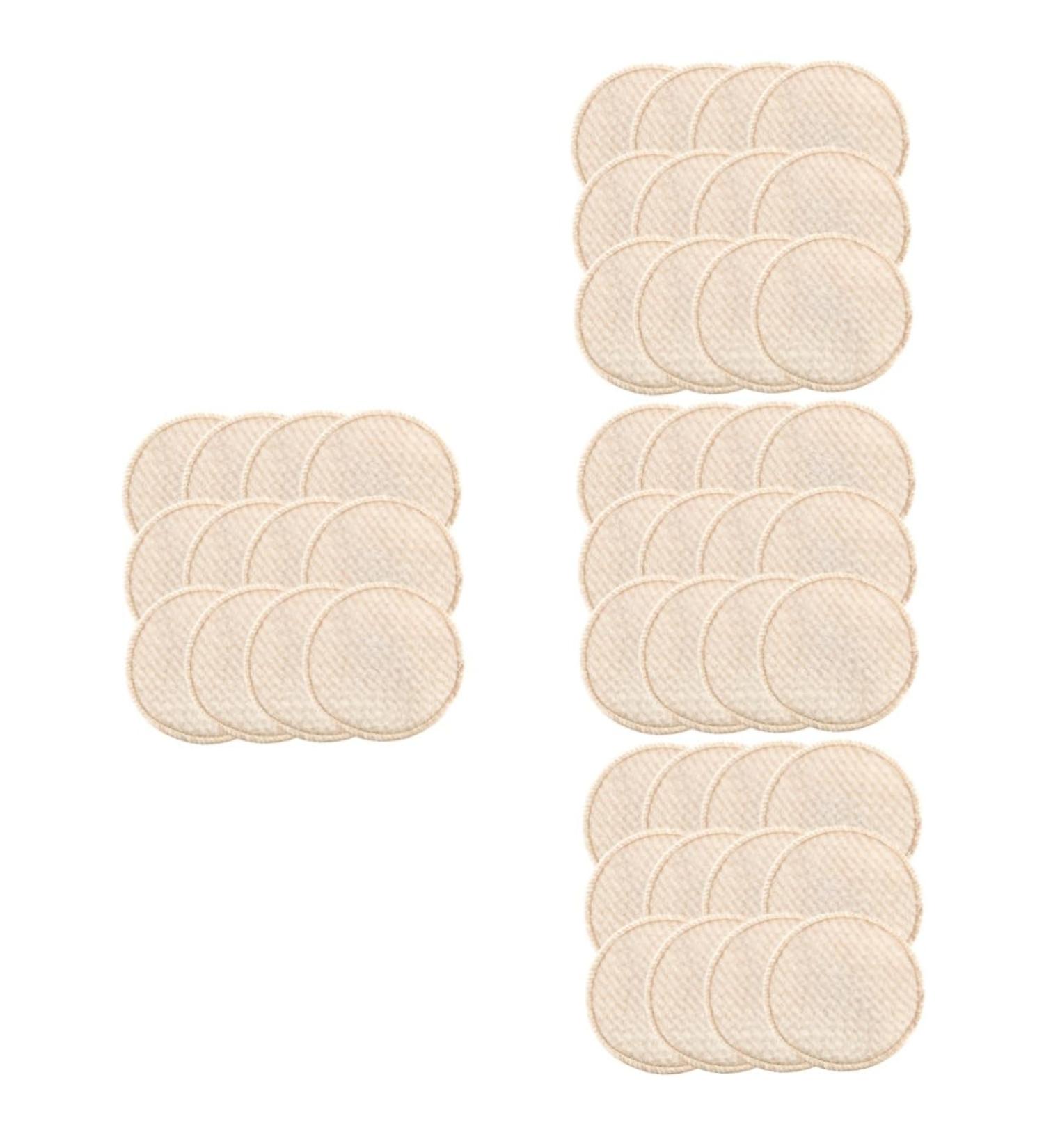 Buy Toyvian 48 Pcs Reusable Breastfeeding Nursing Pads - Organic Cotton Cushions for Milk Spill Prevention - Washable & Eco-Friendly Breast Pads - Buy Online on GoSupps.com