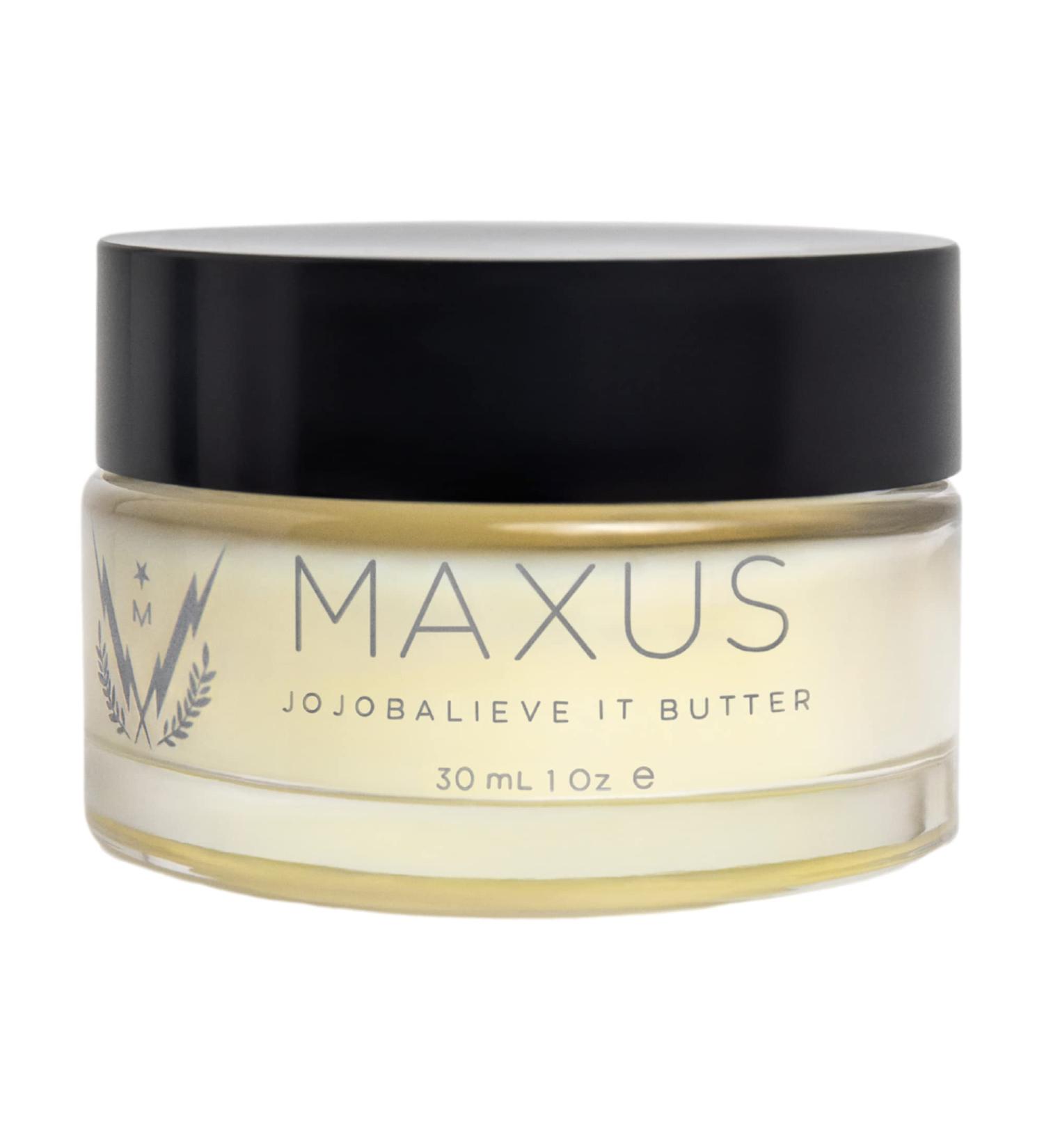 Maxus Nails Jojoba Butter Cuticle & Dry Skin Treatment - Hemp Seed Lavender Oil Vitamin E - Vegan & GMO-Free - Strengthens Nails Cuticles, Stops Splits & Cracks - 1 oz - Buy Online on GoSupps.com