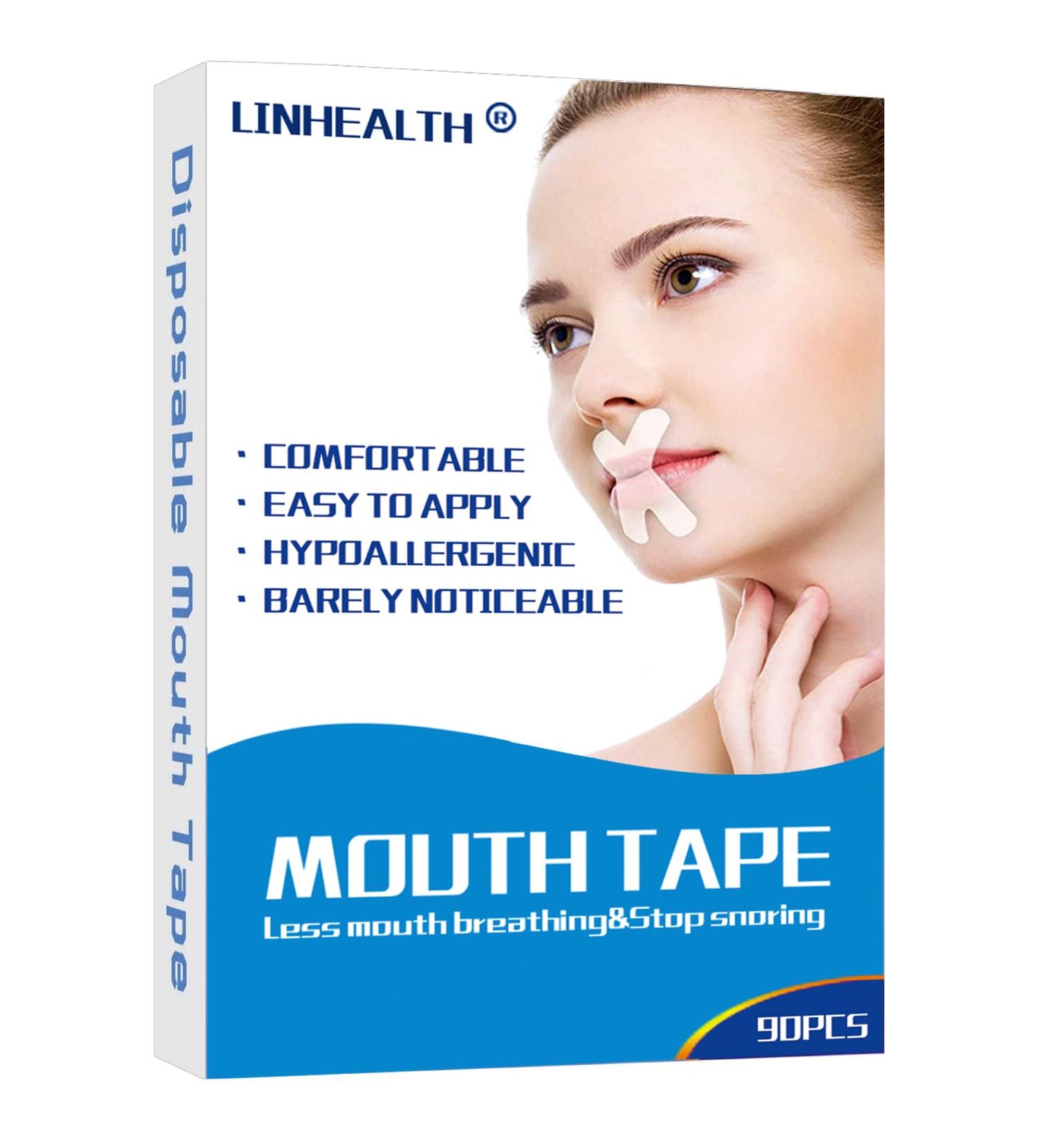 Sleep Tape Advanced: Gentle Sleep Strips for Improved Nose Breathing and Snoring Relief (90PCS) - Buy Online on GoSupps.com
