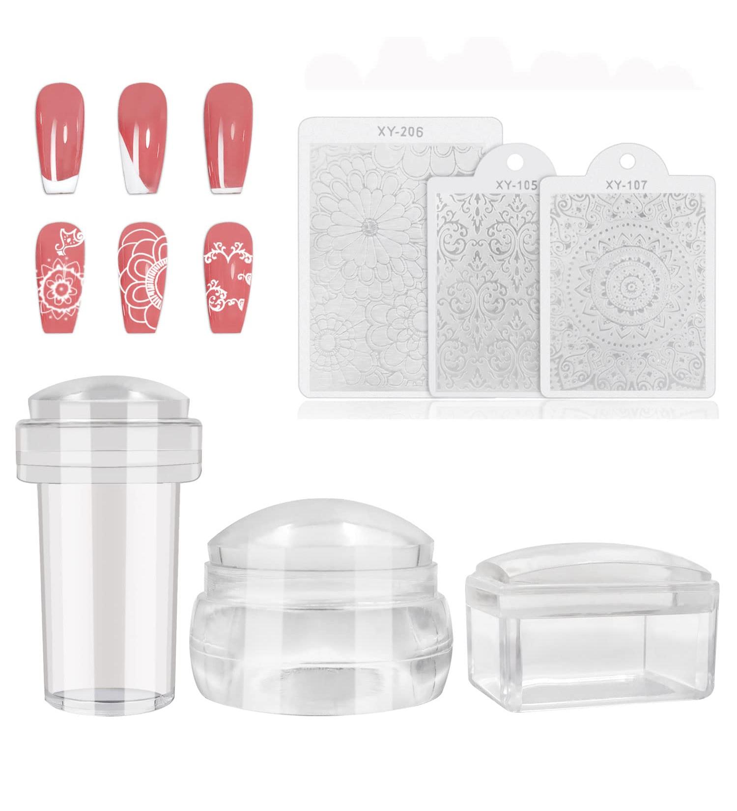 Premium Nail Stamp Set for French Manicure | Nail Design Accessories | International Shipping - Buy Online on GoSupps.com