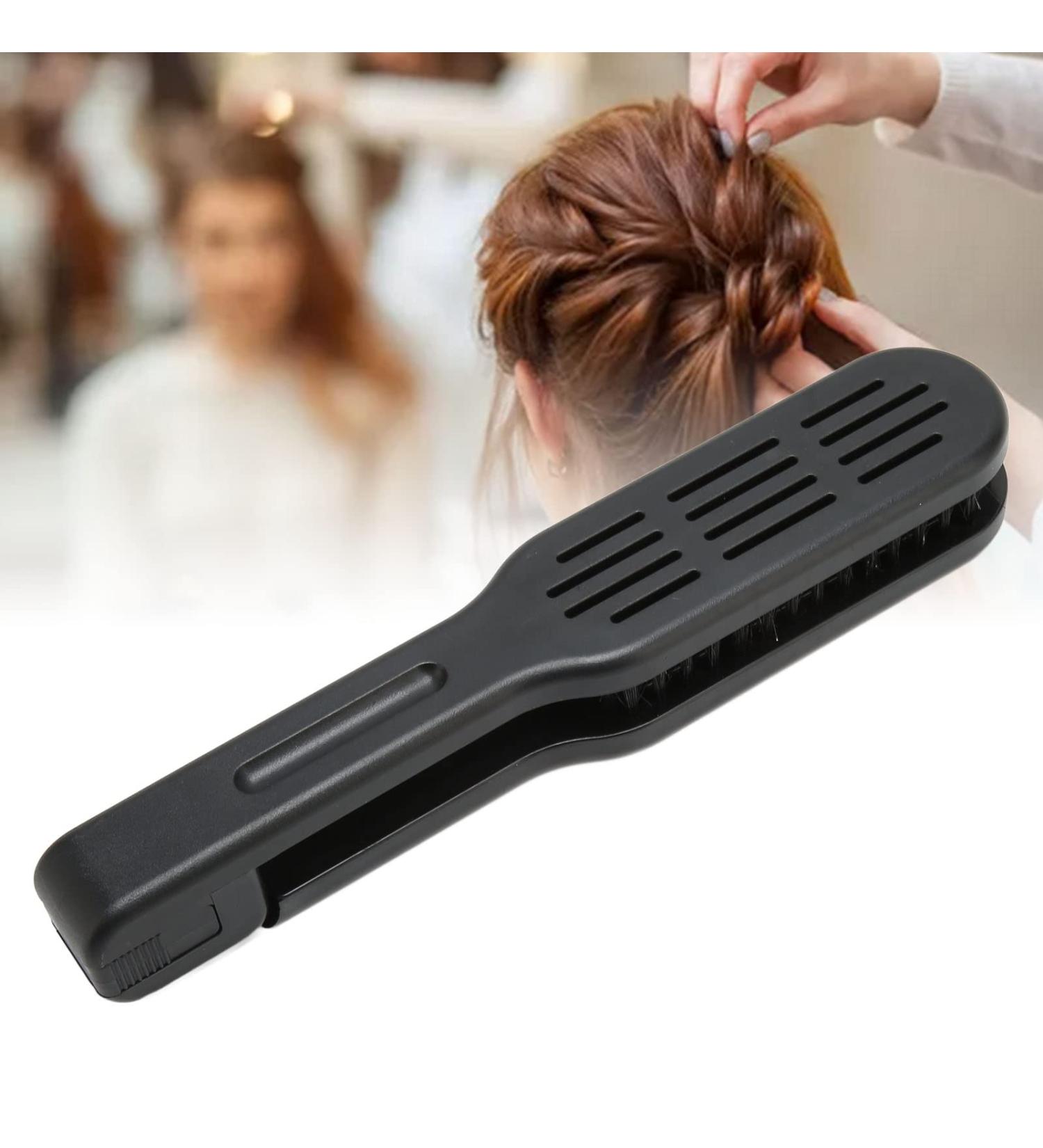 Professional Hair Straightener Comb - Double Sided Anti-Static Nylon Brush for Effortless Hair Straightening - Worldwide Shipping Available - Buy Online on GoSupps.com
