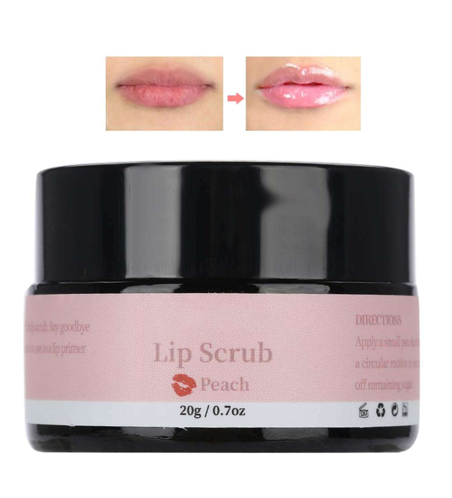 Organic Lip Scrub & Exfoliator - Moisturizing Scrubs for Dry Lips | Dead Skin Removal & Care - Buy Online on GoSupps.com