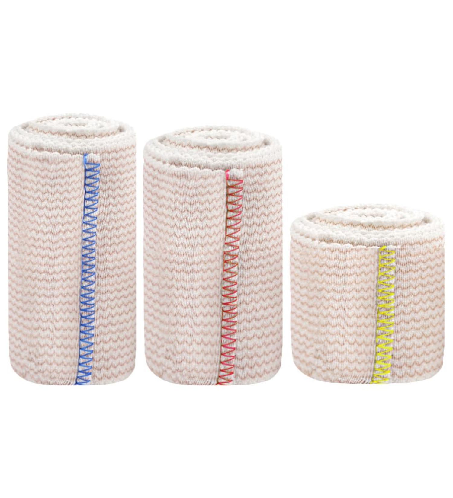 FOMIYES Compression Non-Stick Wraps - 3 Rolls for Wounds Waist Trainer Knee Head Joint & Leg Support - Comfortable Cotton & Spandex - Buy Online on GoSupps.com
