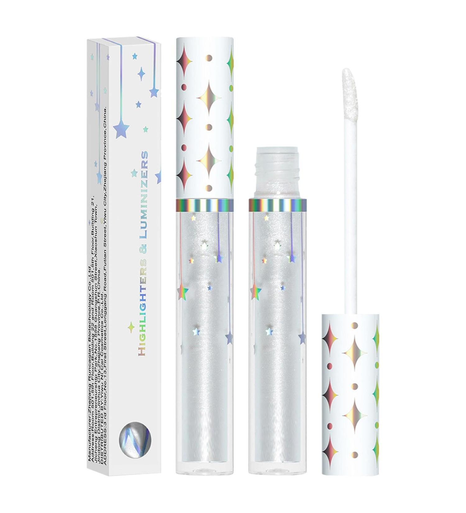 Liquid Highlighter Makeup Liquid Highlighter - Glow Enhancer Lighting Glow Drops Waterproof Liquid Highlighter Drops Long Lasting for Face 01# 1 count (Pack of 1) - Buy Online on GoSupps.com