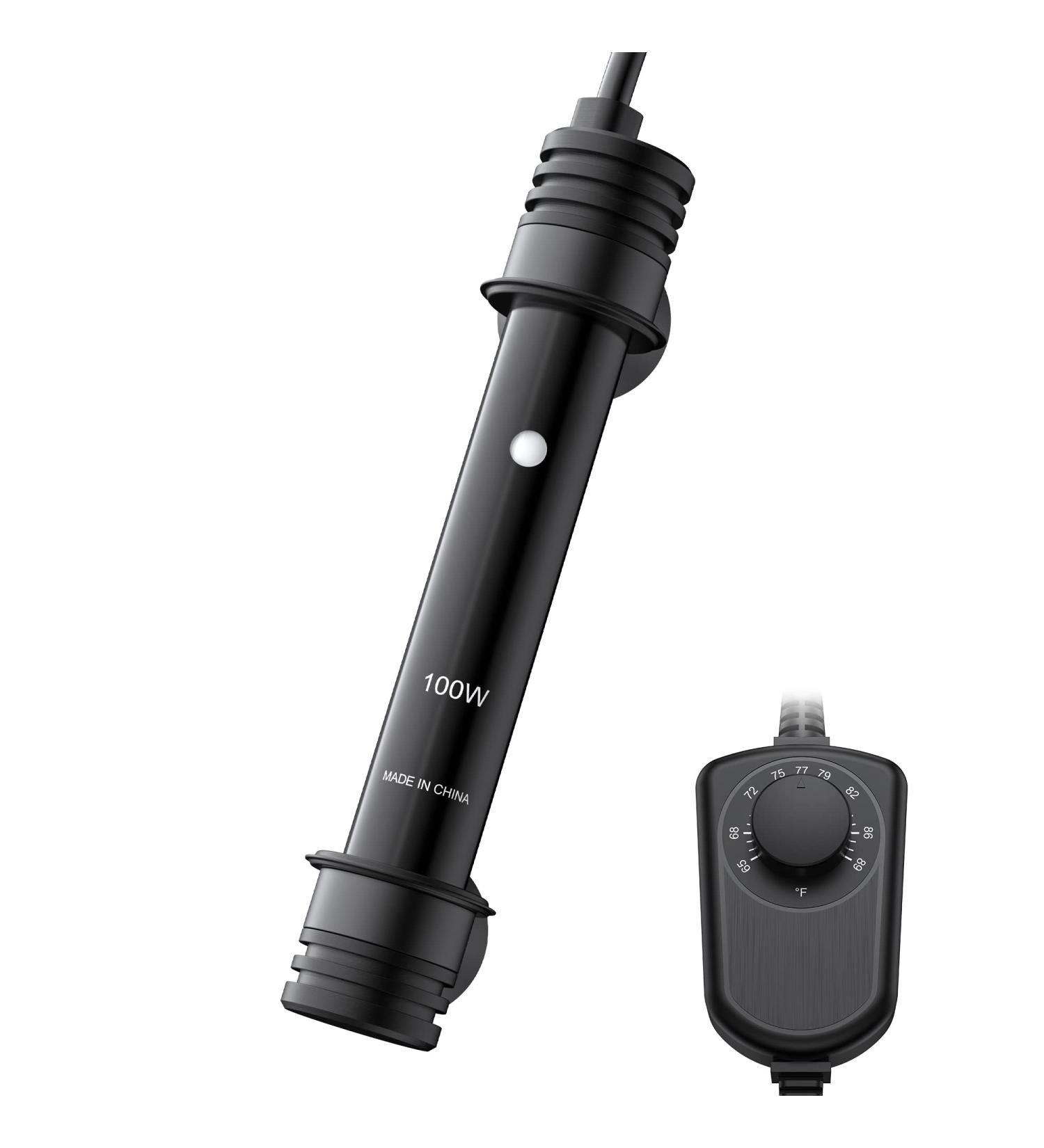 NICREW 100W Aquarium Heater with Adjustable Temperature Controller - Submersible Thermostat for Saltwater and Freshwater Fish Tanks - Buy Online on GoSupps.com