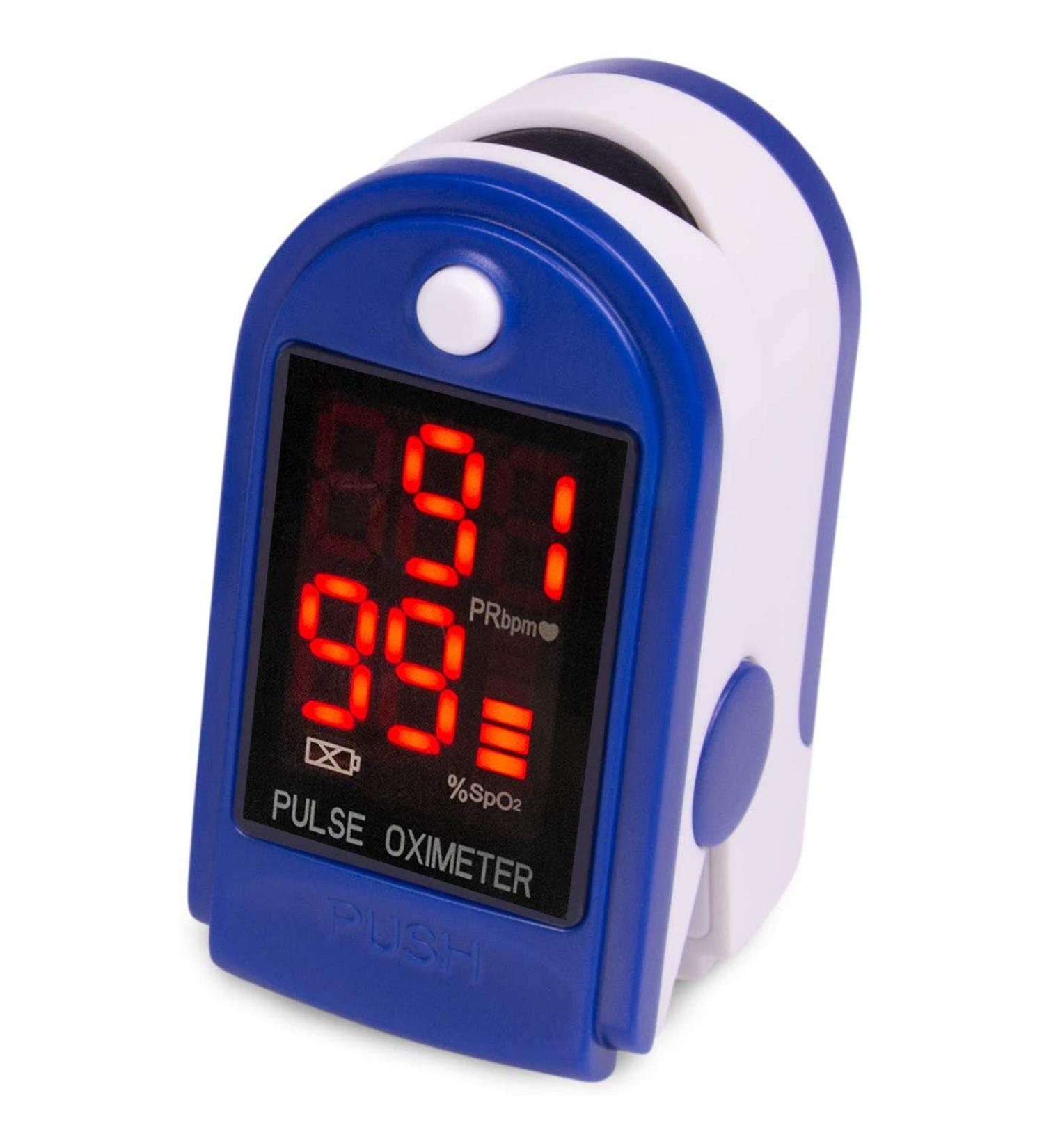 Roscoe Medical Finger Pulse Oximeter - Pediatric and Adult Oxygen Saturation Monitor for Sports and Aviation Use - Buy Online on GoSupps.com