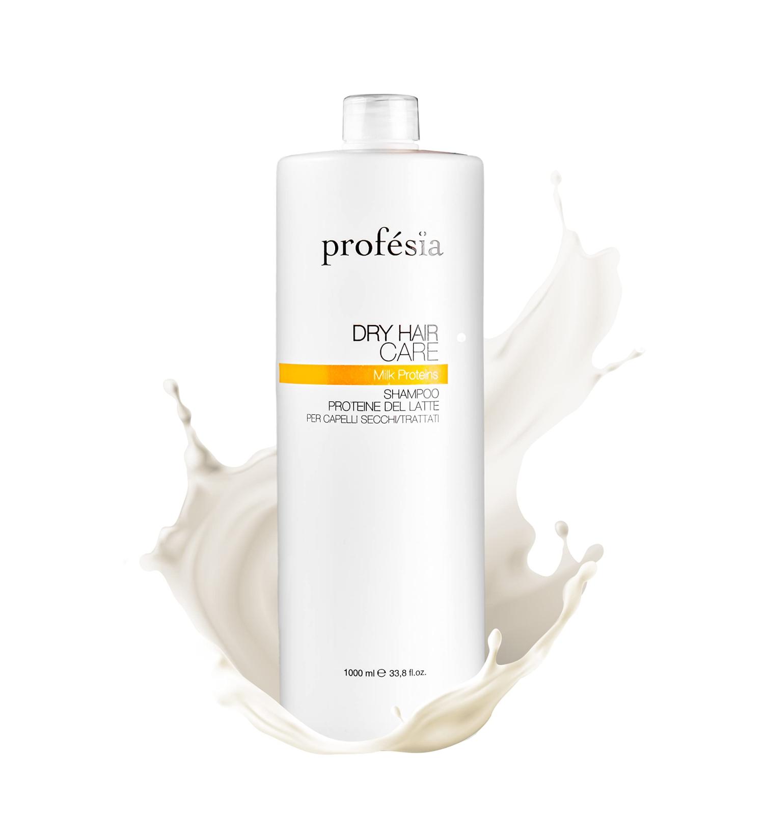  Profesia Dry Hair Care Shampoo with Milk Proteins for Dry Treated Hair (1000 ml) - Buy Online on GoSupps.com