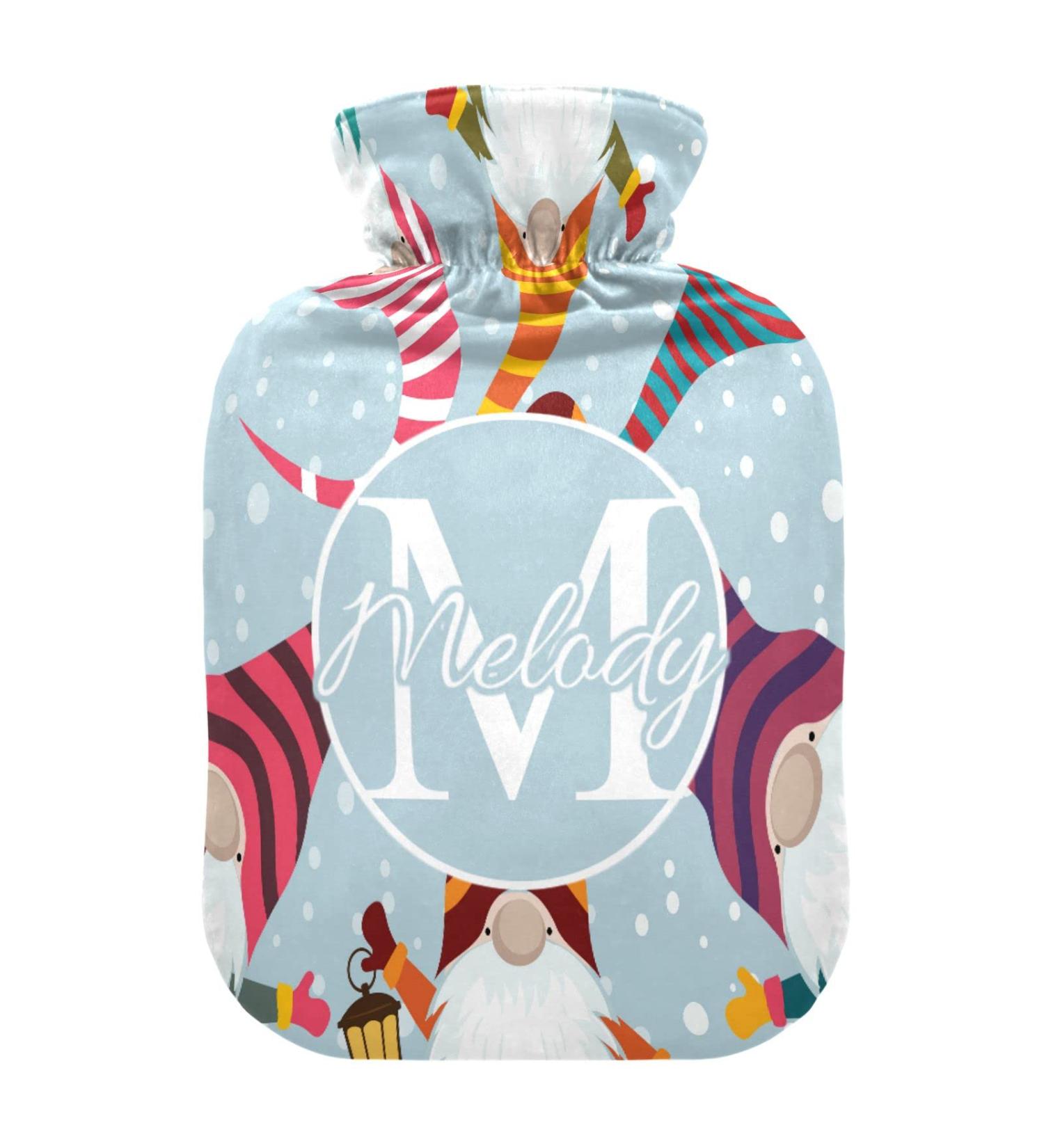Personalized Individual Christmas Heat Bottle | Custom Hot Water Bottles for Pain Relief | Warm & Cold Compress Pack - 1L - Buy Online on GoSupps.com