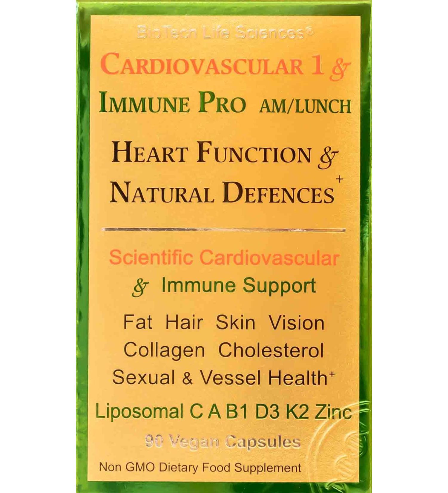 Cardio Immune 1 Heart & Natural Defences 30 caps (IP1-30)