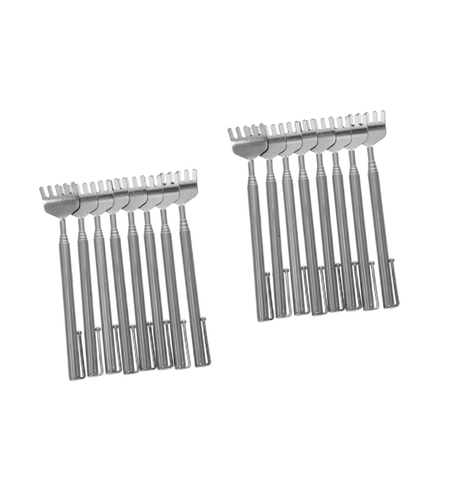 Beavorty 16 stk Extendable Back Scratcher - Manual Neck Tool for Itching Relief & Massage | Stainless Steel Scraping Tool - Buy Online on GoSupps.com