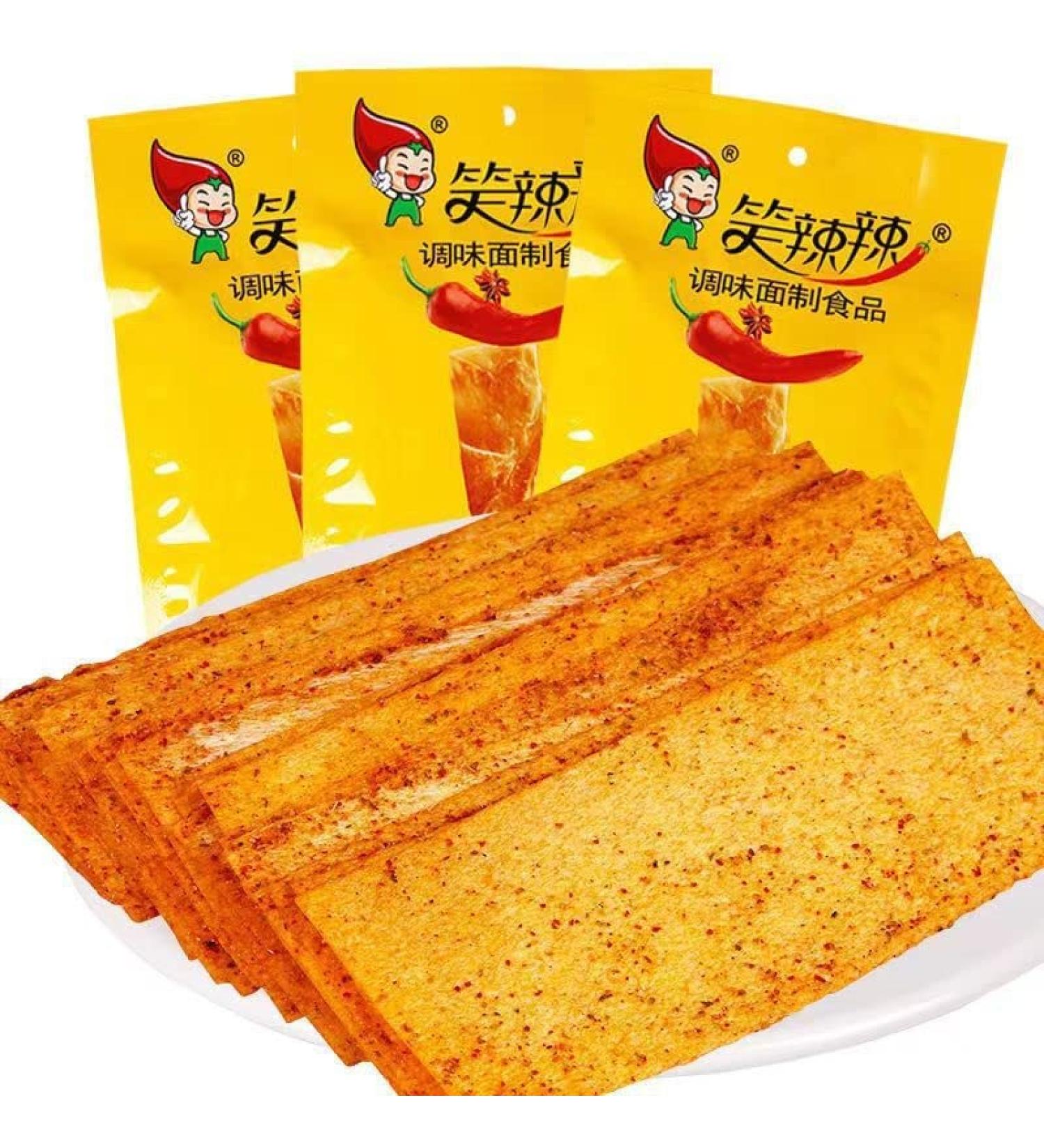 Big spicy slice 30g/ bag Mala Latiao snacks nostalgic mala food delicious instant latiao handmade latiao Mala flavor Delicious Chinese snacks Gluten pastries instant snacks (2bags) - Buy Online on GoSupps.com