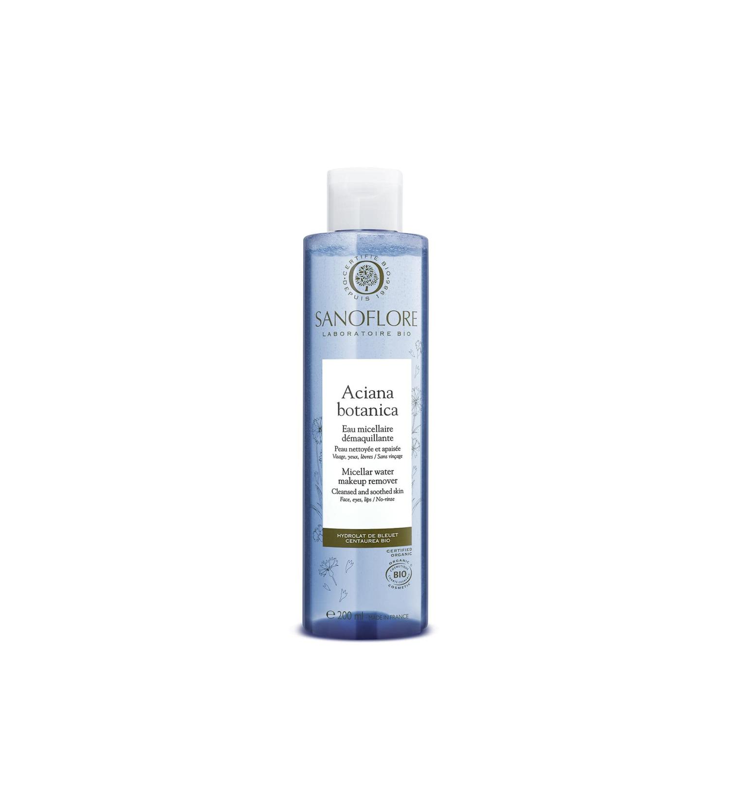 Buy SANOFLORE Aciana Botanica Micellar Water 200 ml - Gentle Makeup Remover & Cleanser for All Skin Types - Fast International Shipping - Buy Online on GoSupps.com
