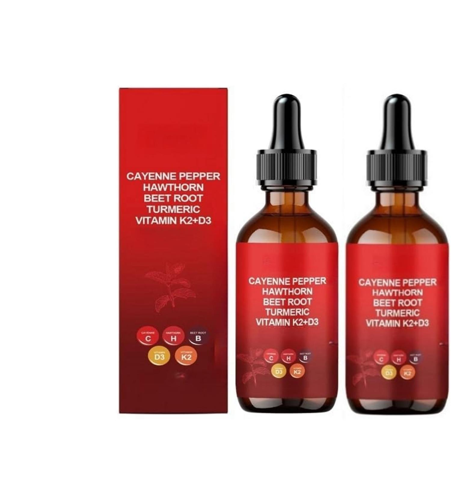 Aeluro Gouttes de Cayenne Aeluro Cayenne Drops extrait de poivre de CayenneAeluro extrait de poivre de Cayenne gouttes de poivre de Cayenne goutte liquide de piments de Cayennenaturels (2) - Buy Online on GoSupps.com