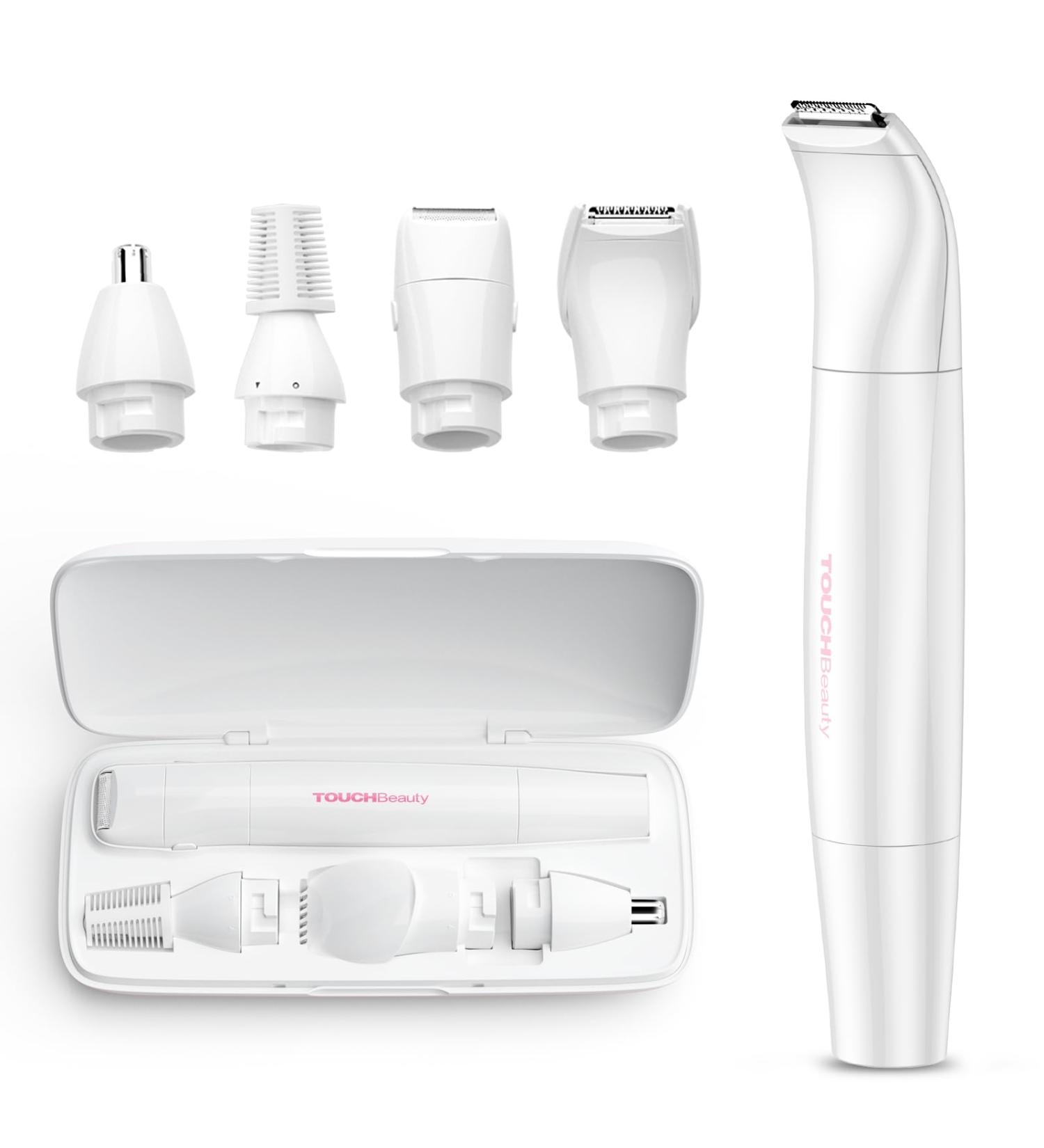 Touch Beauty 4-in-1 Electric Shaver & Hair Remover - Bikini Trimmer Face & Eyebrow Trimmer Waterproof Body Razor AG-1753EU - Global Shipping - Buy Online on GoSupps.com