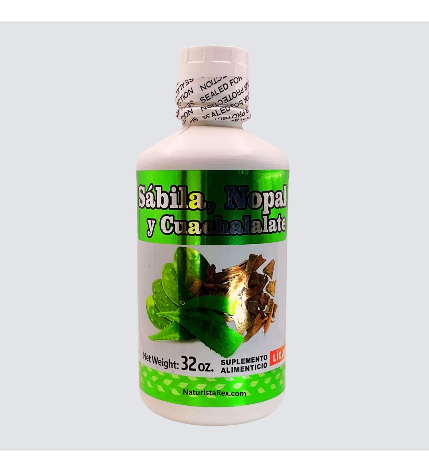 Brands Naturals Sabila Nopal y Cuachalalate 32oz Liquid - Buy Online on GoSupps.com