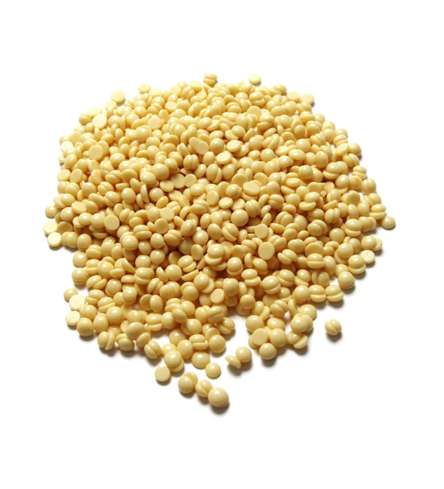 Minkissy Beans Hair Wax Pearls - Hard Wax Pearls & Inflatable Headband for Hair Removal | A2 Medium Yellow - International Shipping Available - Buy Online on GoSupps.com