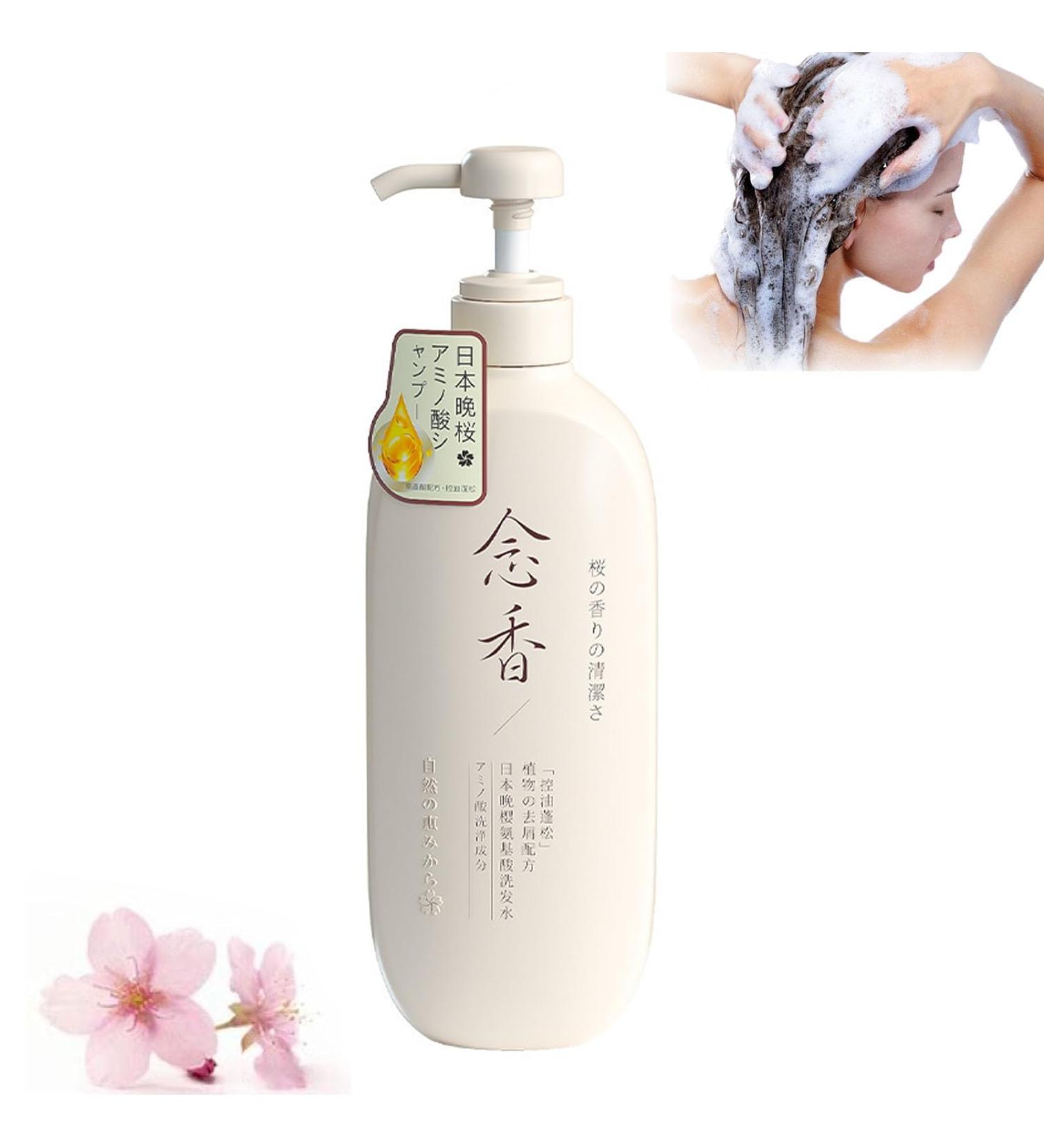 Boundbreed Sakura Japanese Shampoo Sakura Japanese Shampoo No.1 Sakura Japanese Shampoo For Hair Growth Sakura Hair Density Essential Shampoo ( Color : Shampoo ) - Buy Online on GoSupps.com