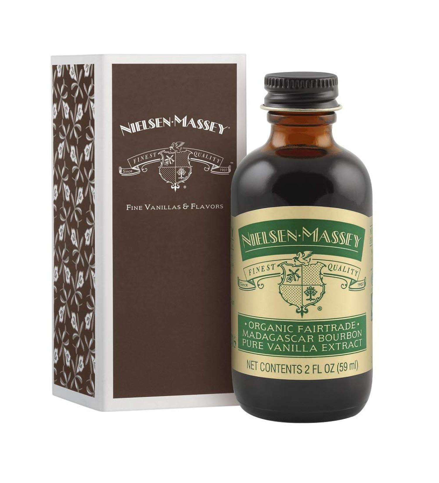 Nielsen Massey Organic Madagascar Vanilla 60ml - Premium Gourmet Flavoring for Baking & Cooking | International Shipping Available - Buy Online on GoSupps.com