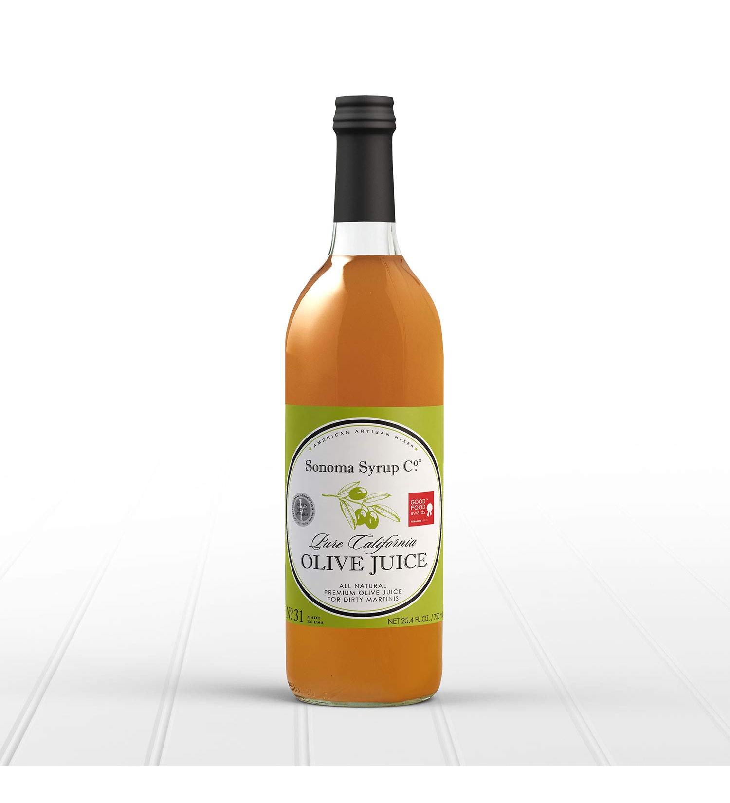 Sonoma Syrup Co. Olive Juice 25.4 Fl Oz - Premium Quality Olive Juice from Sonoma Valley - Buy Online on GoSupps.com