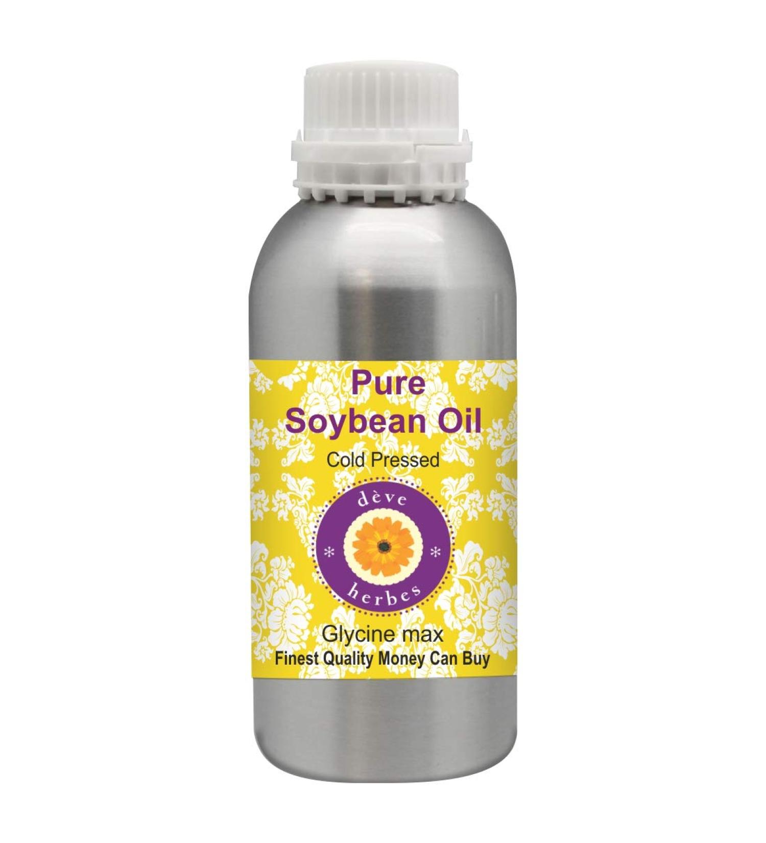 Deve Herbes Pure Soybean Oil - Cold Pressed 1250ml (42 oz) - Premium Quality for Cooking & Skincare - Ships Worldwide - Buy Online on GoSupps.com