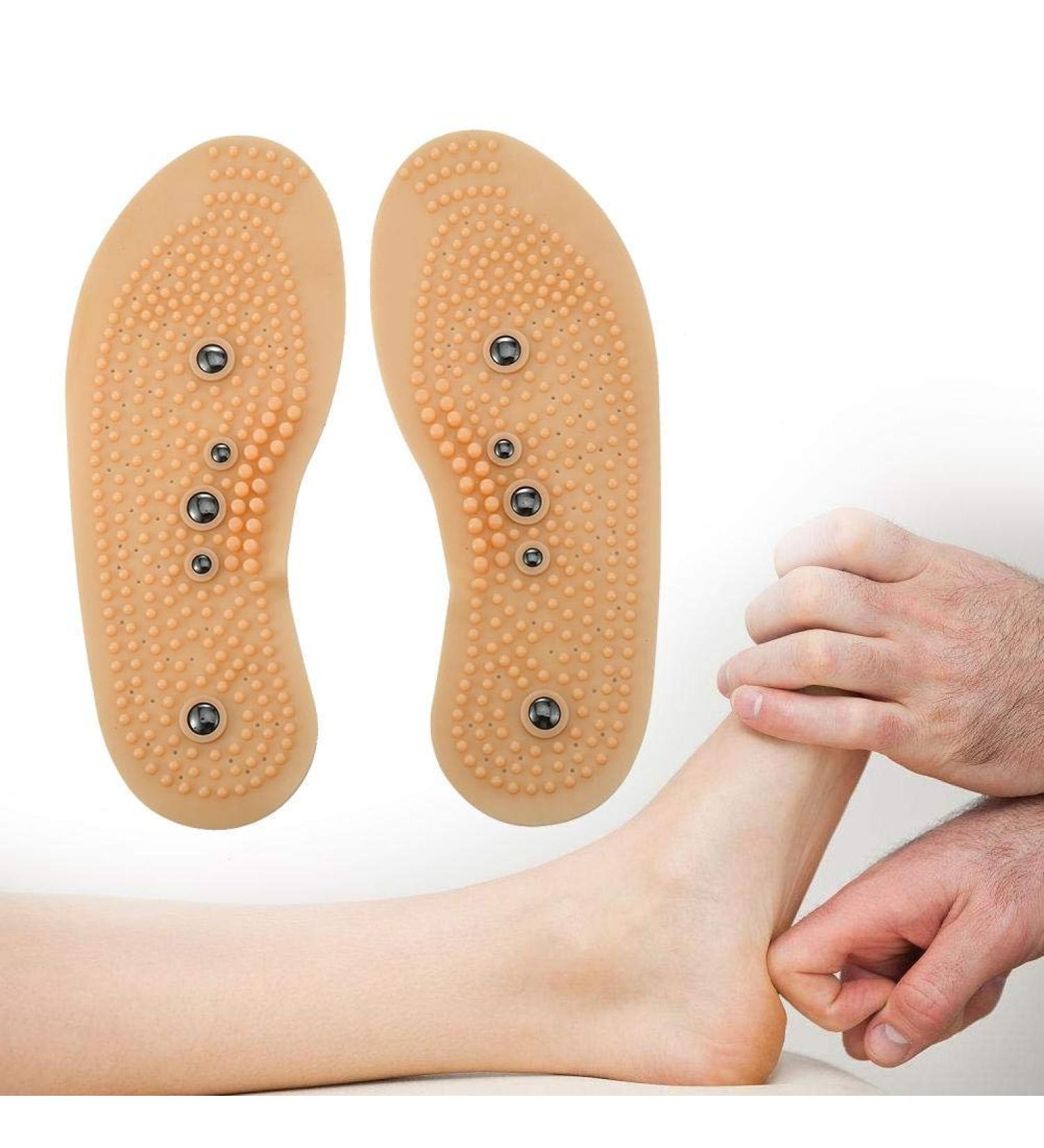 Magnetic Massage Insoles for Pain Relief | Unisex Foot Therapy & Muscle Relaxation - Buy Online on GoSupps.com