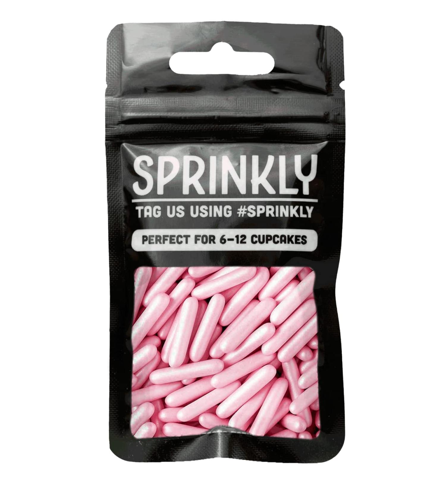 SPRINKLY - Polished Rods - Baby Pink - 25g 25g Sample Packet Baby Pink
